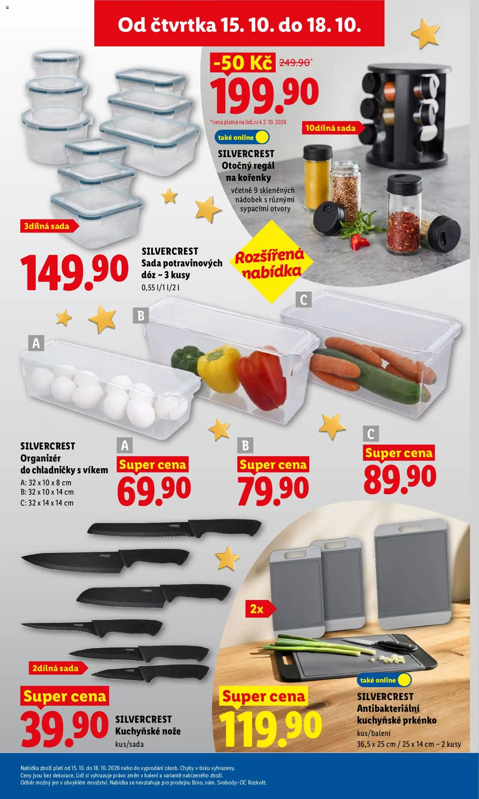 Lidl leták Leták in Česko
