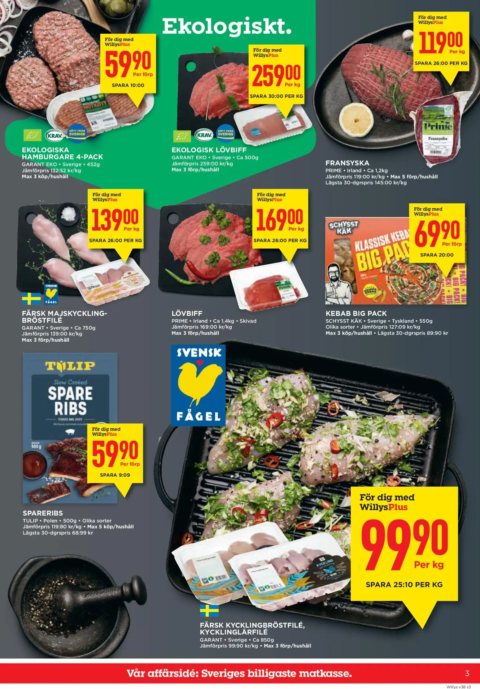 Willys erbjudanden Reklamblad in Sverige