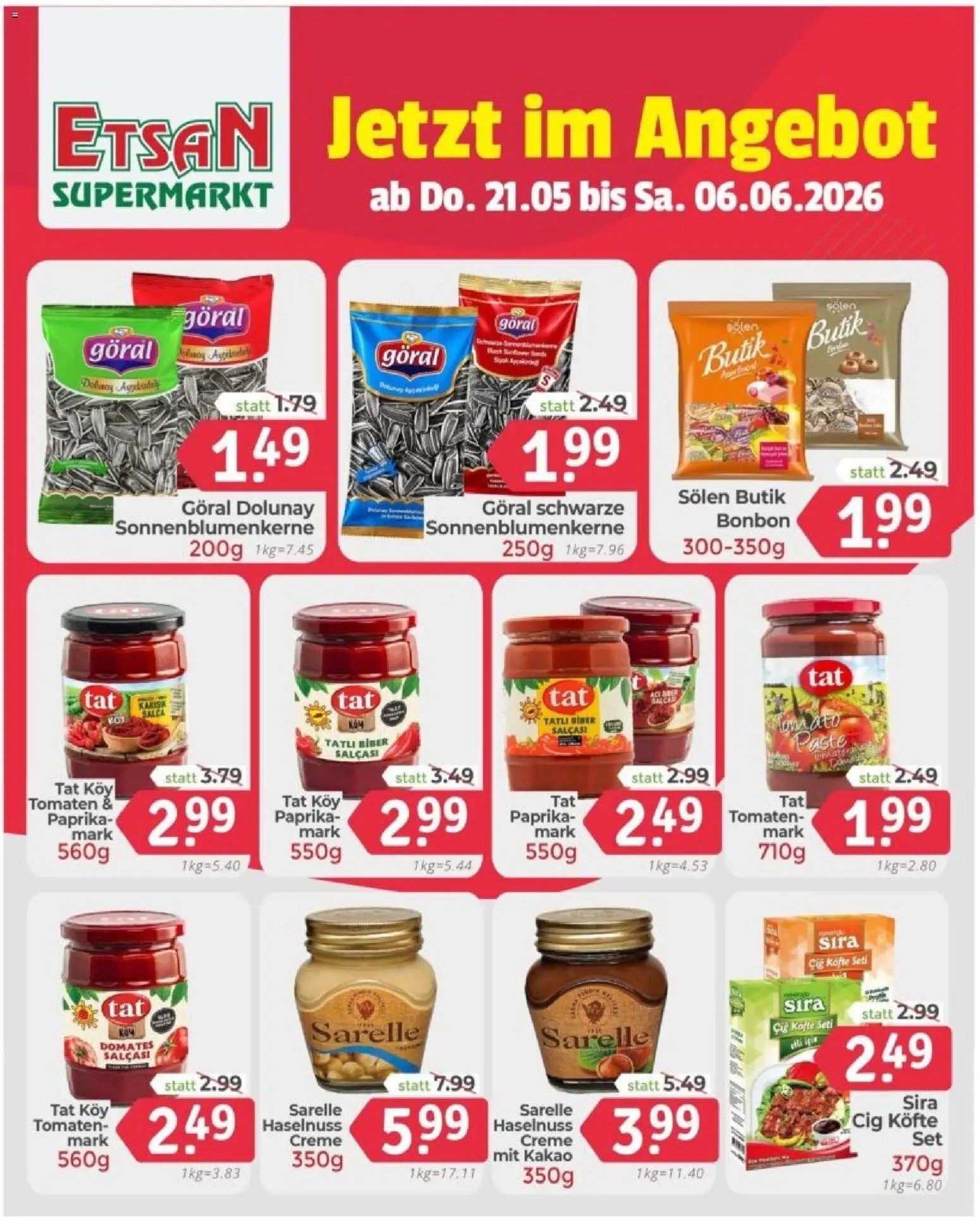 Die besten Angebote | ETSAN - Hayat Tee in Aktion ab 01.01.2026 | - Jetzt stöbern! | Österreich