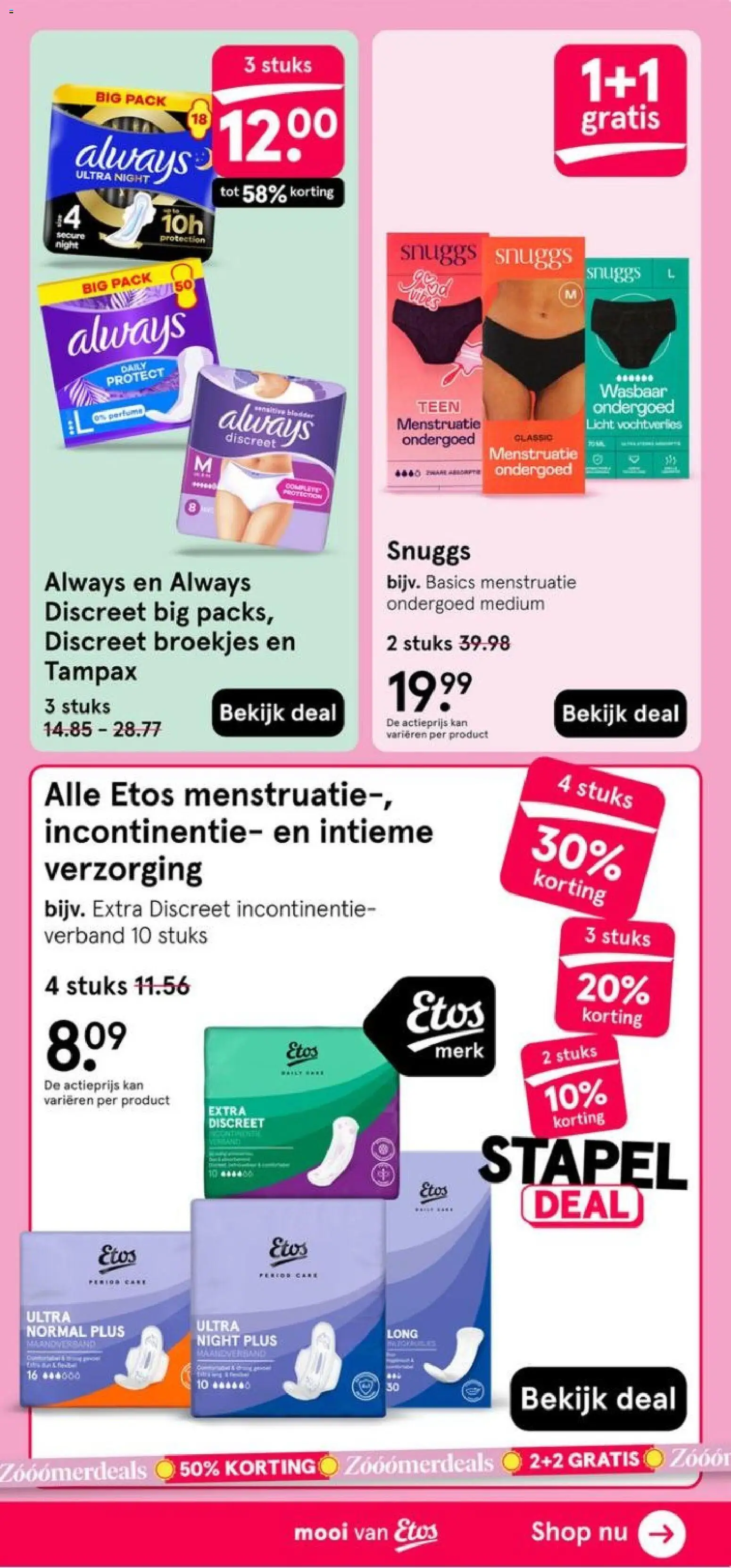 Nieuwe » Etos folder voor Juli « is er! Ontdek geweldige aanbiedingen en bespaar. | Nederland