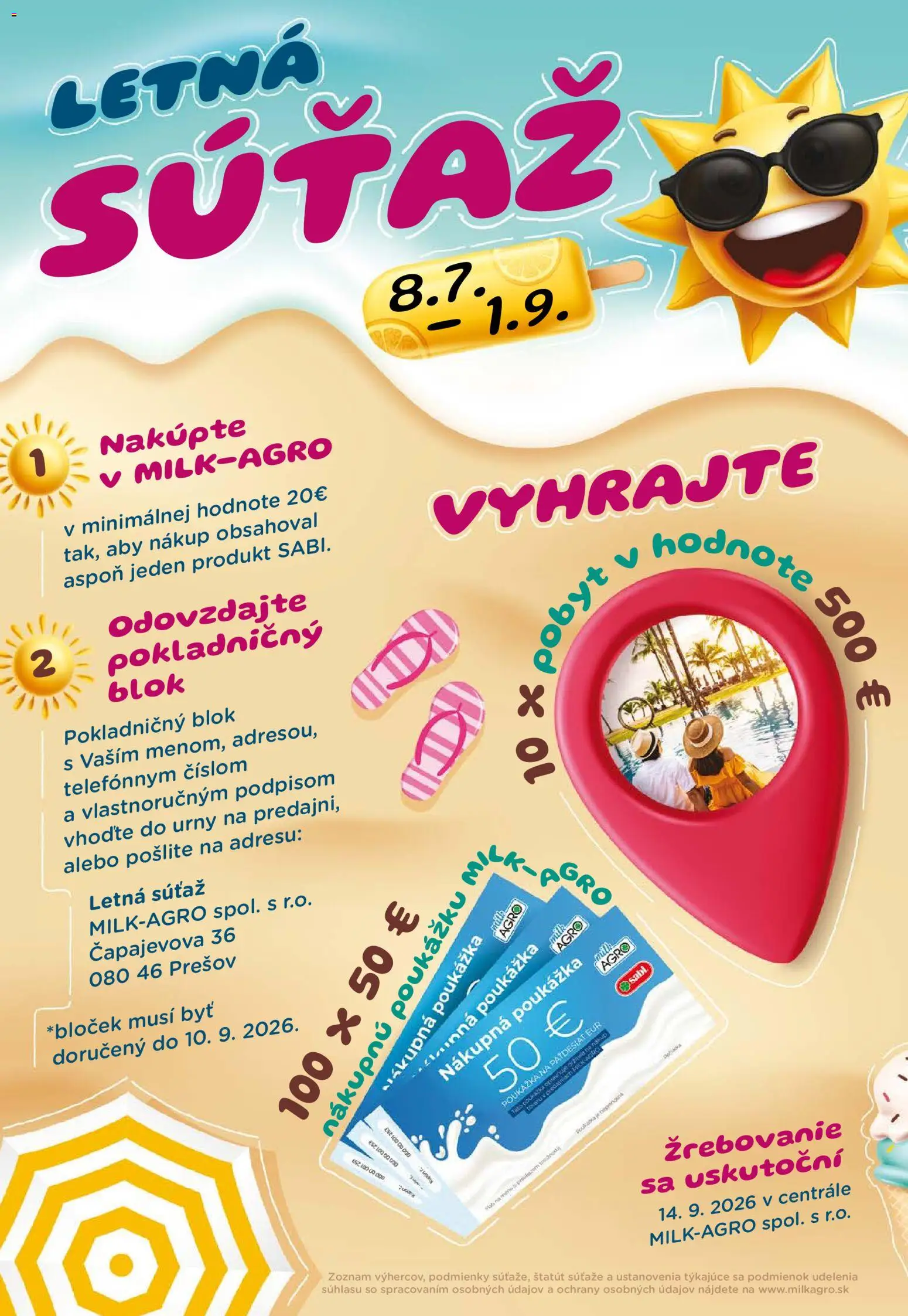 Milk Agro leták od 08.07.2026 » Pozrite si limitované zľavy a ušetrite ešte dnes! | Slovensko