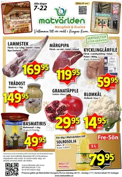 Matvärlden Matvärlden erbjudanden