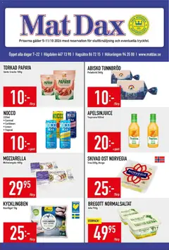 Matdax Matdax erbjudanden