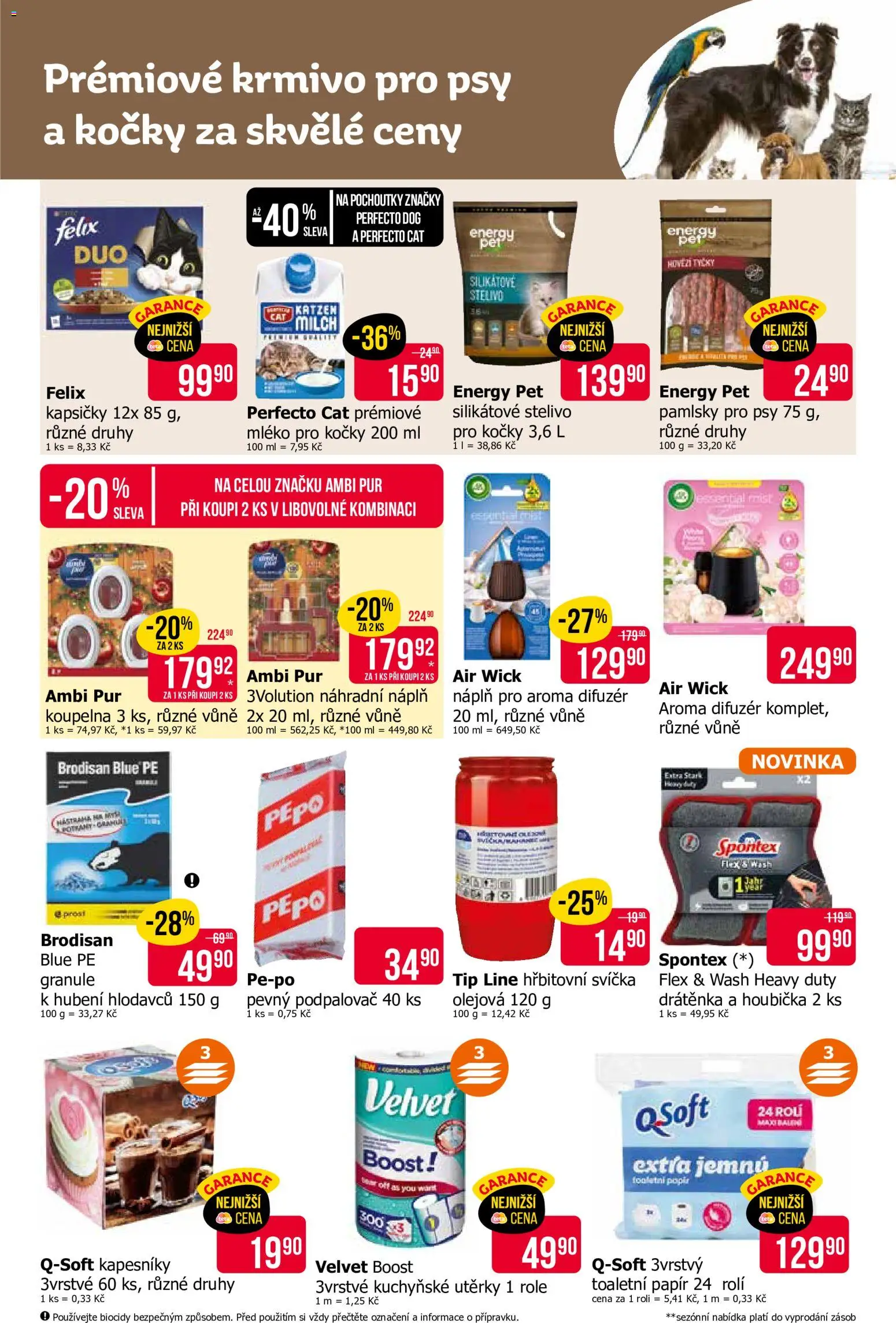 TETA Drogerie leták Leták in Česko