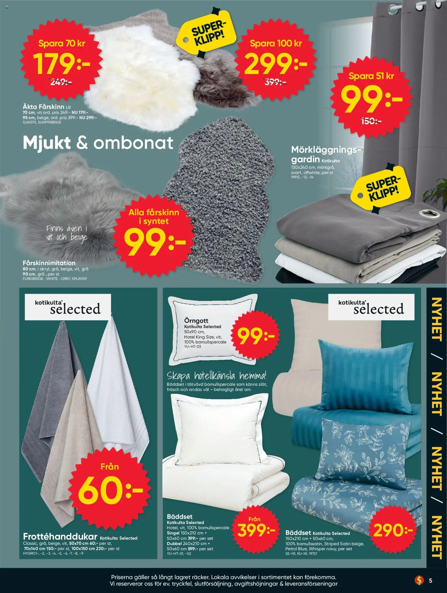 Dollar Store erbjudanden Reklamblad in Sverige