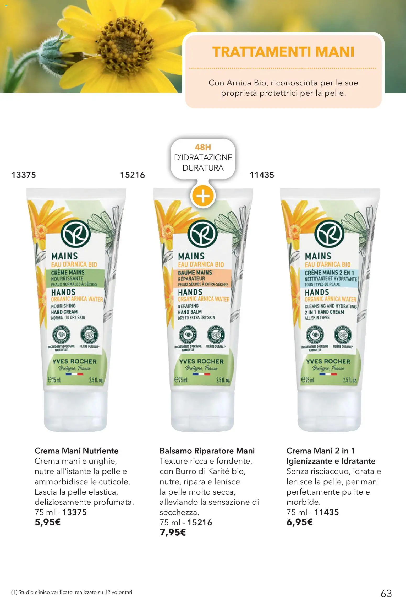 Yves Rocher catalogo 12 Volantino in Italy