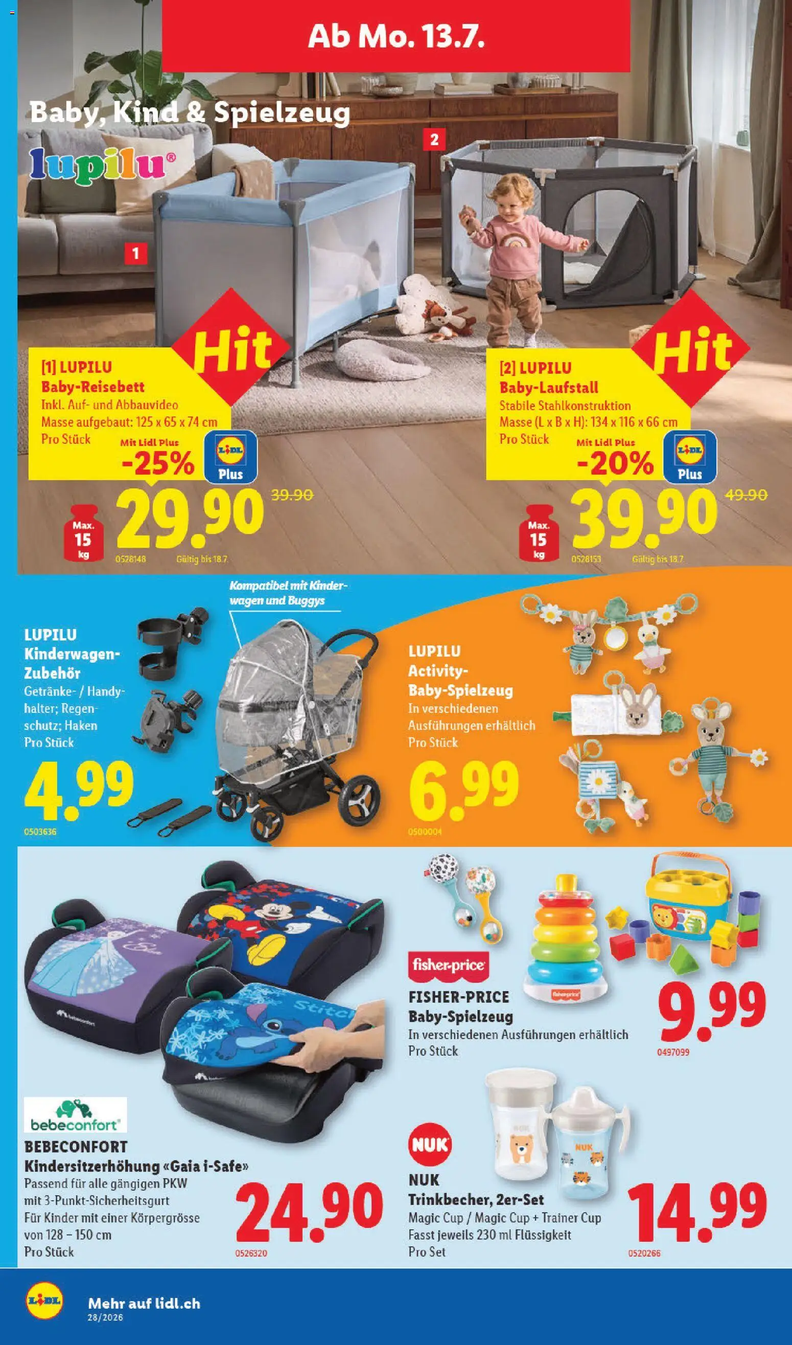 🛍️ Lidl aktionen ab 09.07.2026 » Entdecken Sie exklusive Rabatte und sparen Sie noch heute! 💰 | Schweiz