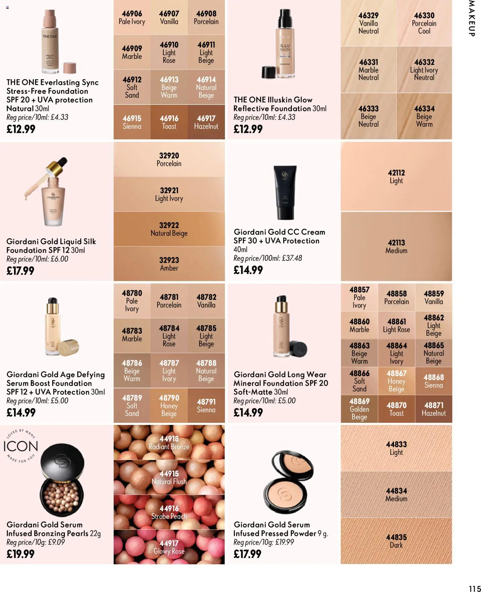 Oriflame - ECatalogue Leaflet in United Kingdom