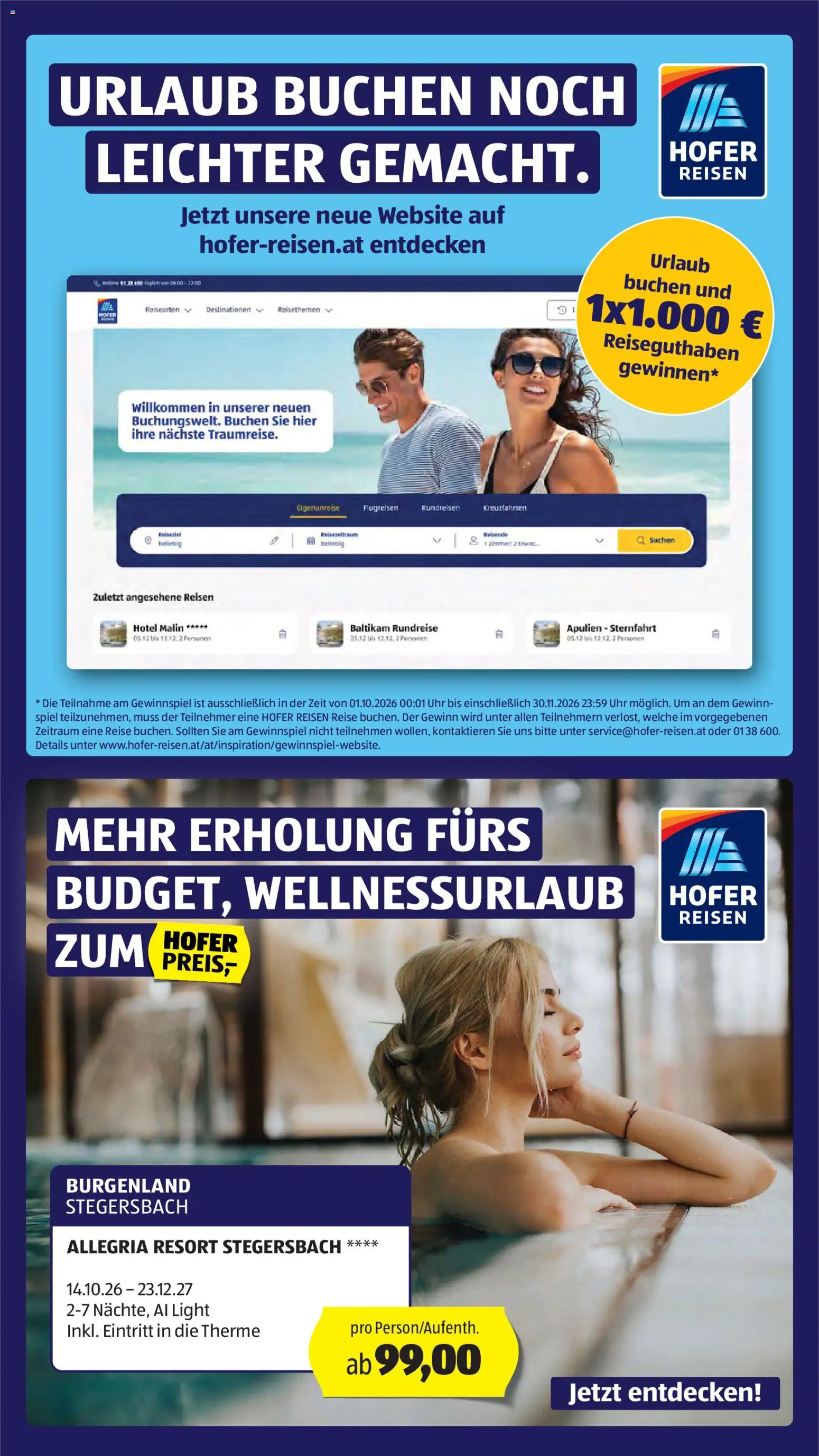 Hofer Flugblatt Flugblatt in Österreich