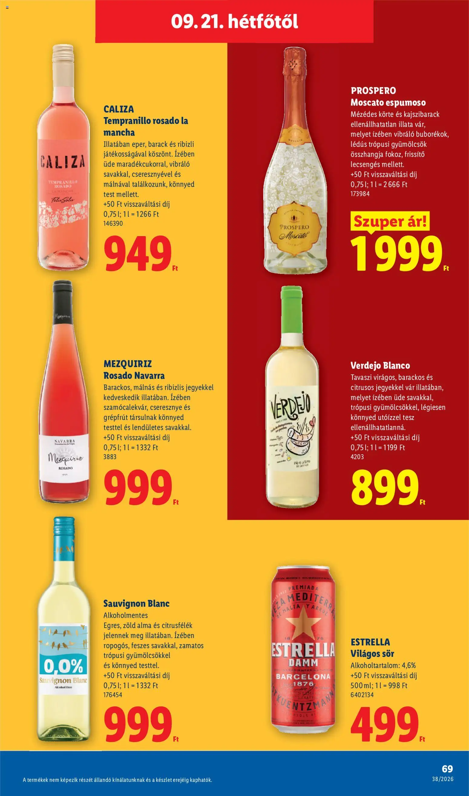 Lidl akciós újság Akciós újság in Magyarország