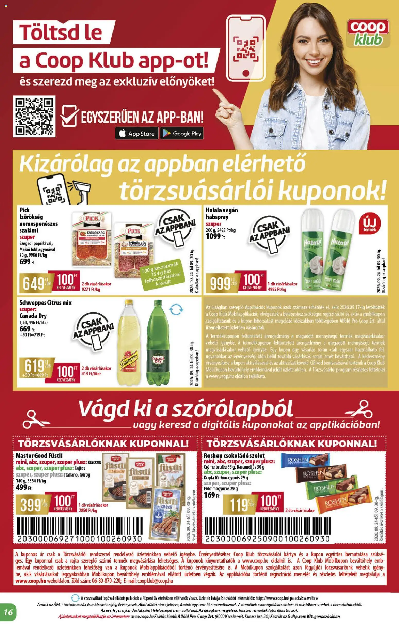 COOP akciós újság Akciós újság in Magyarország