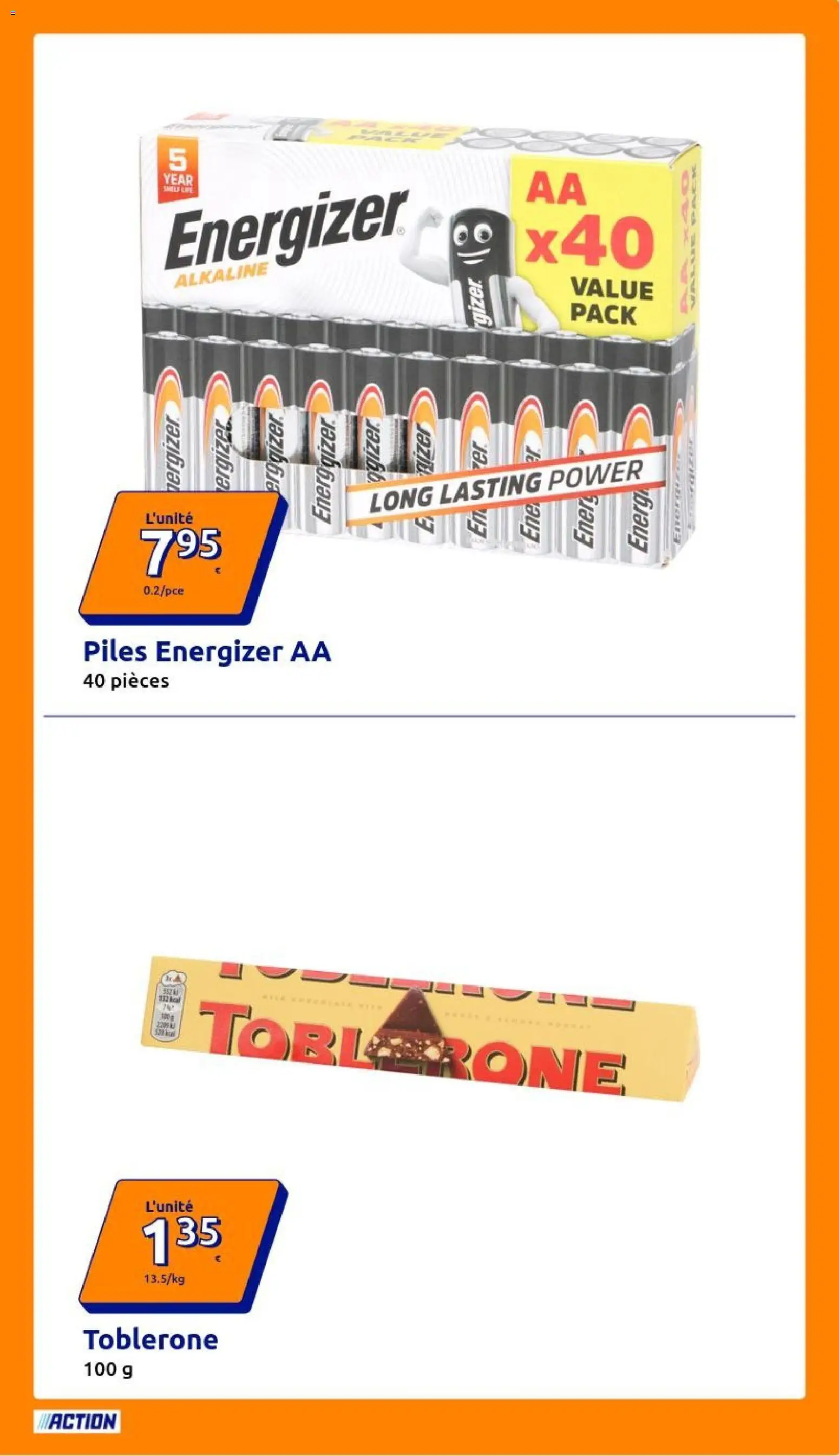 Action catalogue Catalogue in France