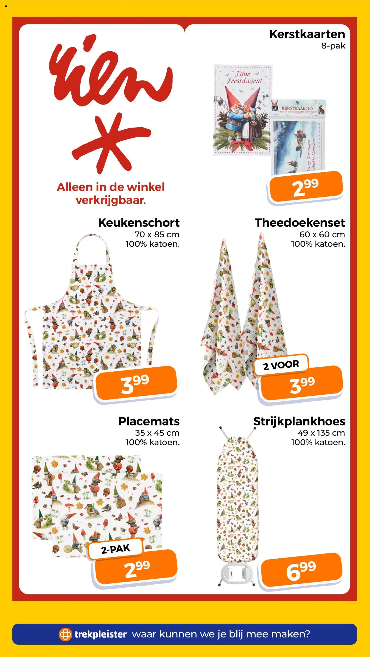 Trekpleister folder Folder in Nederland