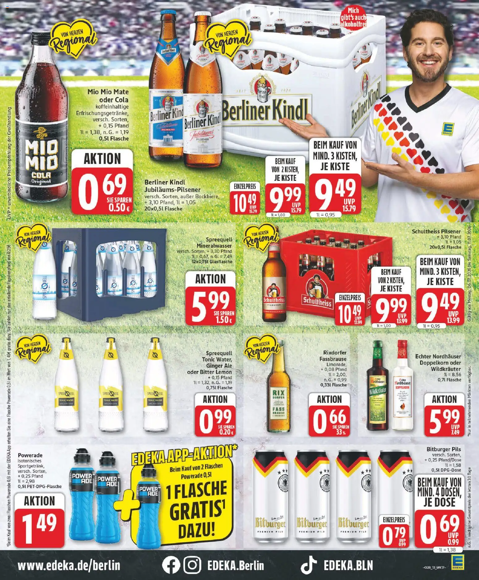 Edeka Prospekt | 06.07.2026 | Wie erhält man einen begrenzten Rabatt? | Deutschland