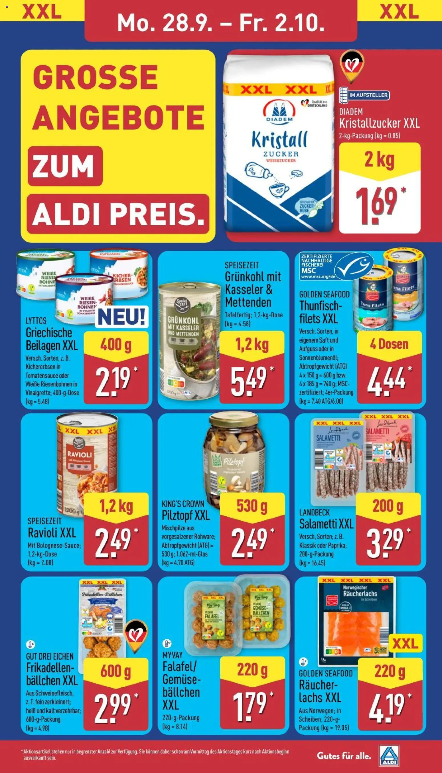 Aldi Prospekt Prospekt in Deutschland