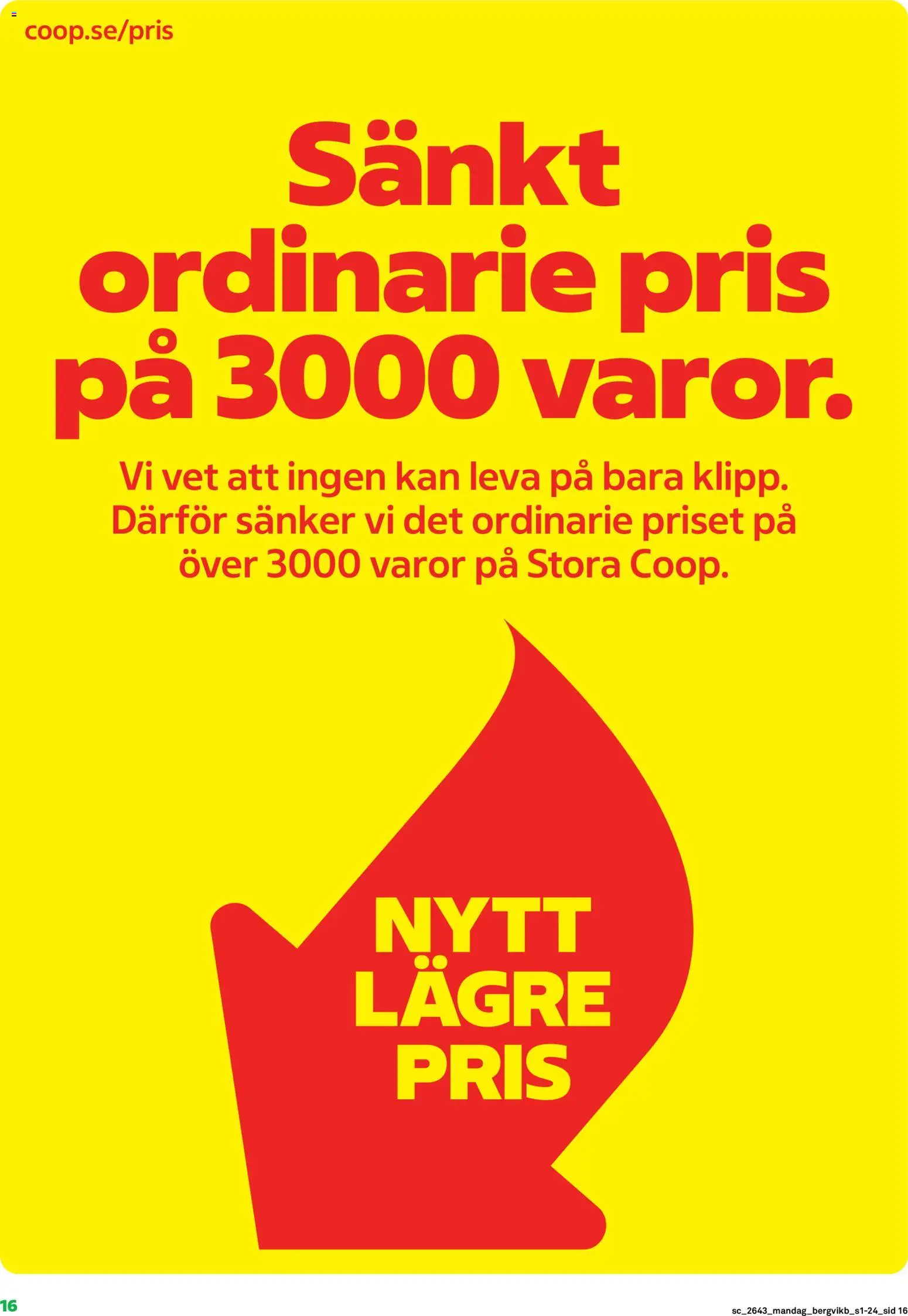 Stora Coop erbjudanden Reklamblad in Sverige