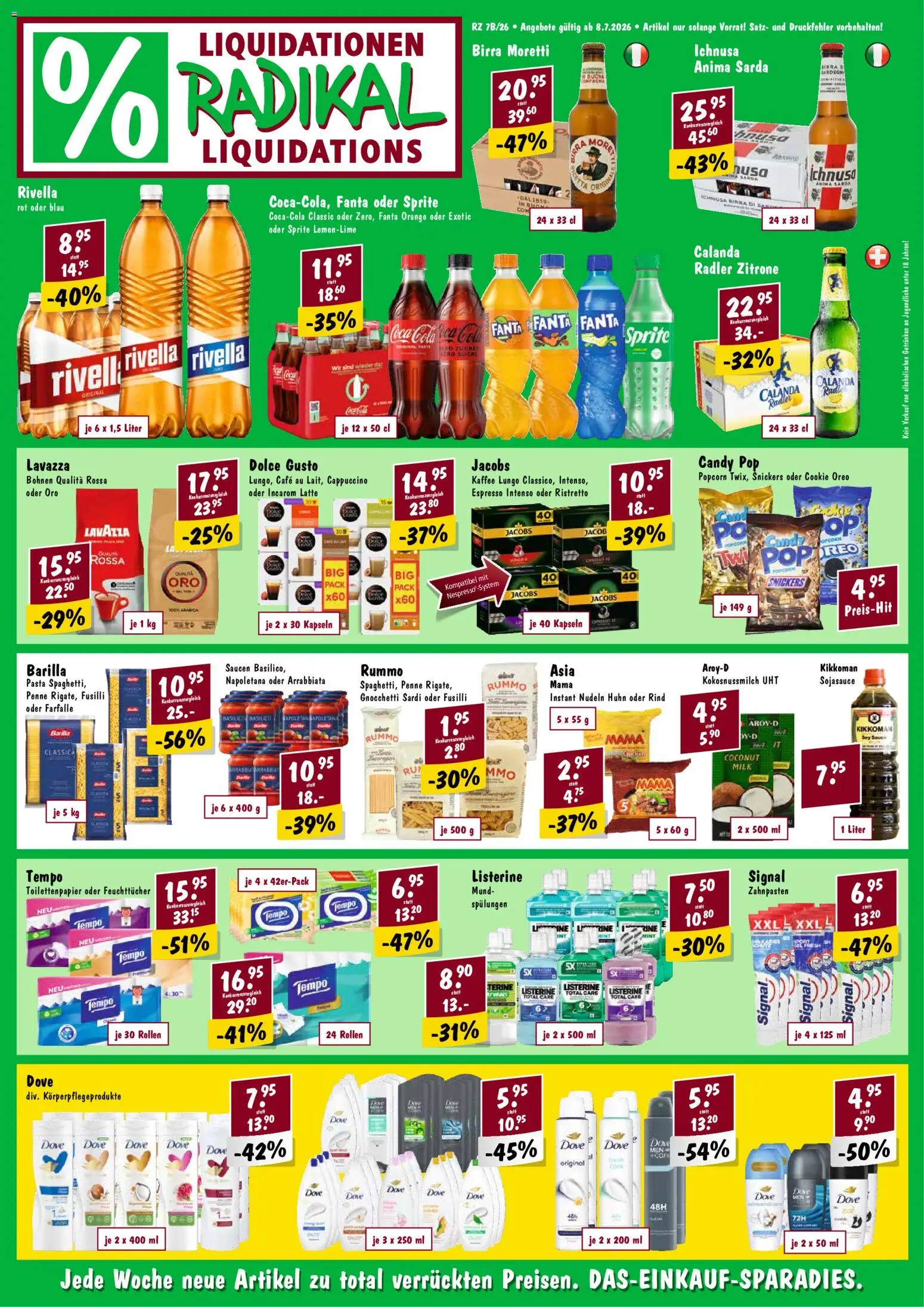 🛍️ Radikal aktionen ab 08.07.2026 » Entdecken Sie exklusive Rabatte und sparen Sie noch heute! 💰 | Schweiz
