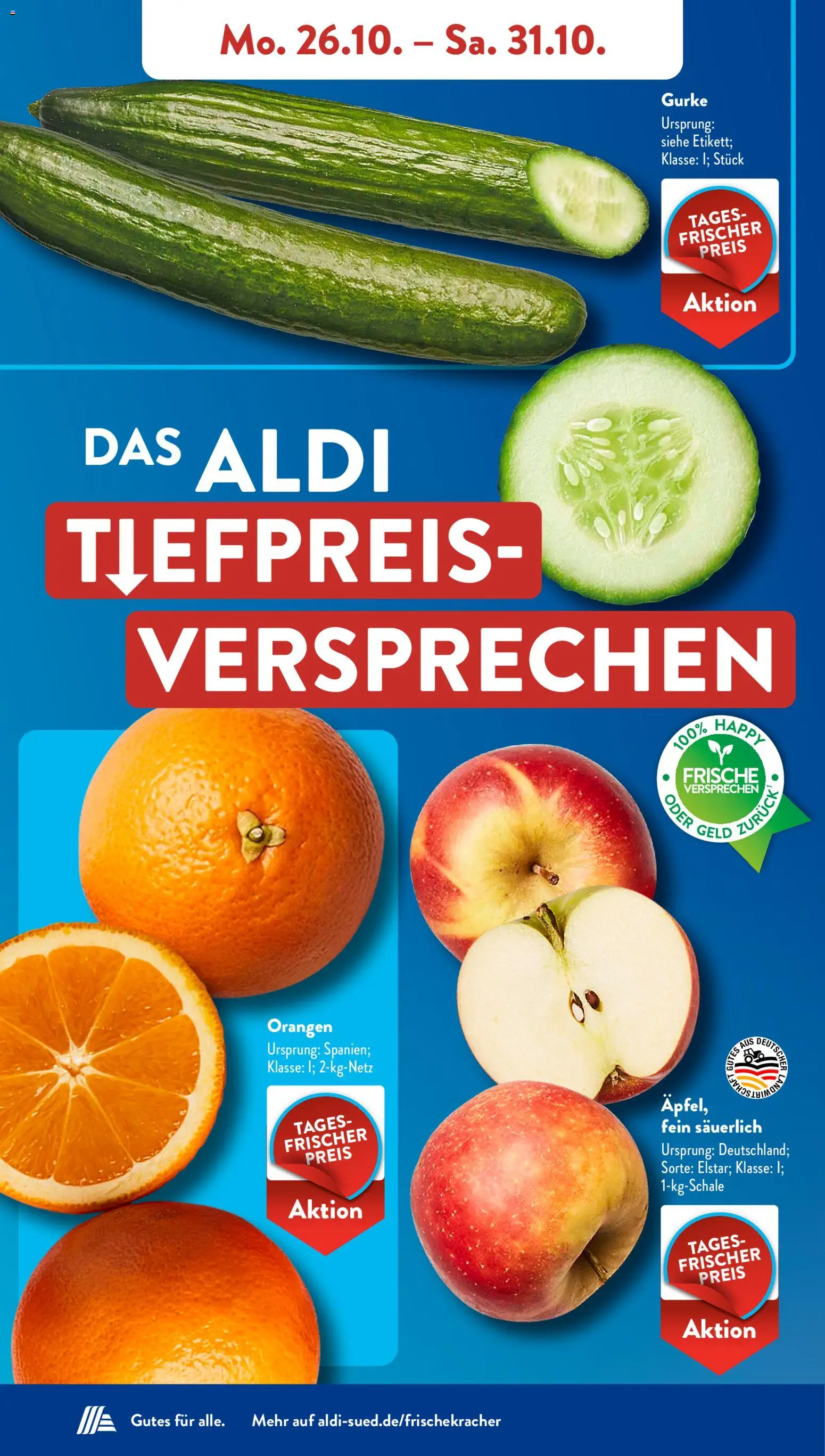 Aldi Süd Prospekt Prospekt in Deutschland