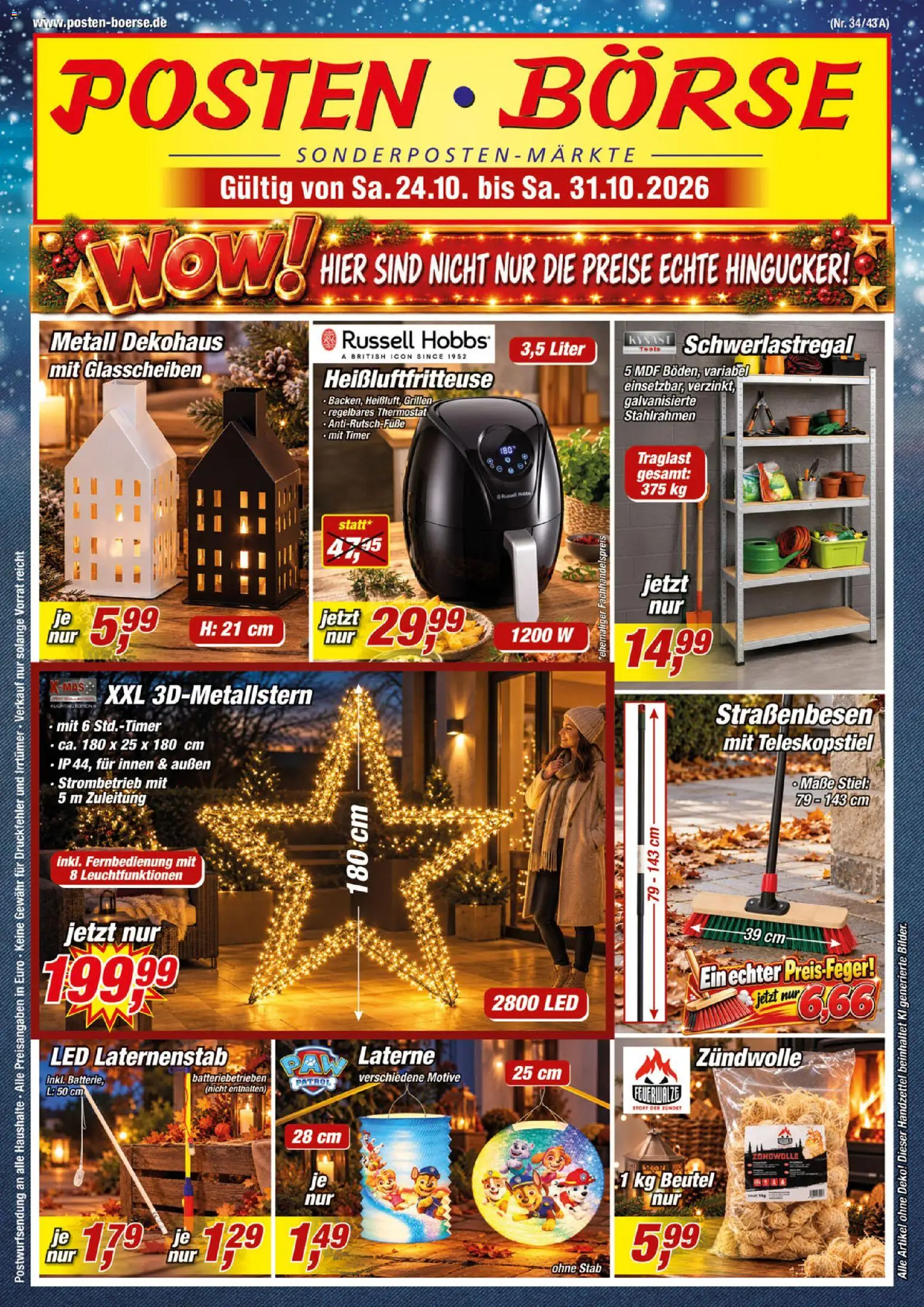 Posten Börse Prospekt Prospekt in Deutschland