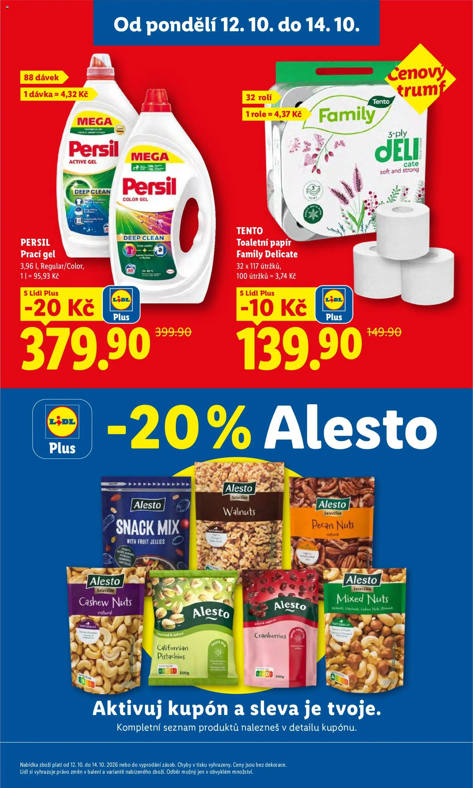 Lidl leták Leták in Česko