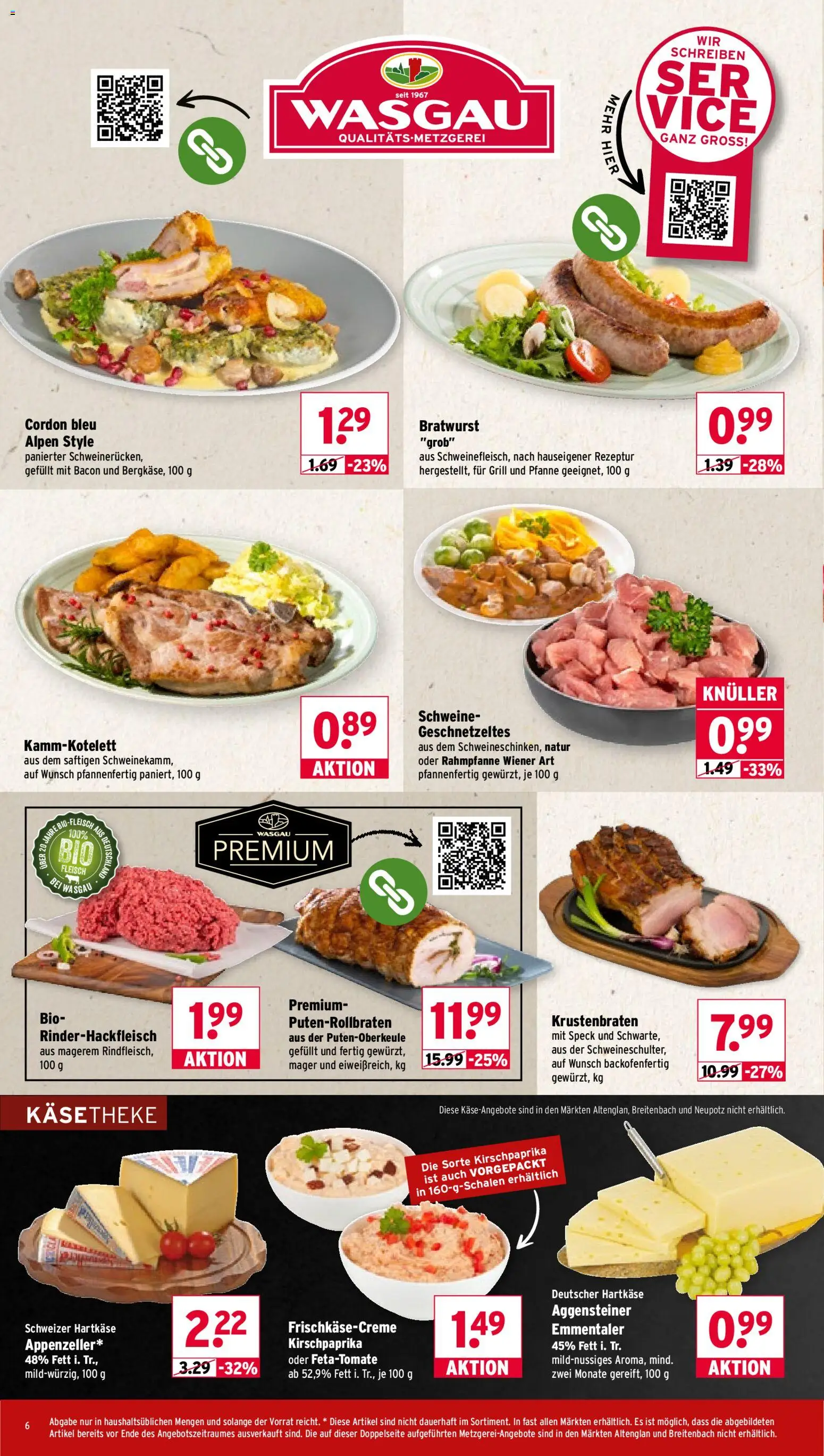 Wasgau Prospekt Prospekt in Deutschland