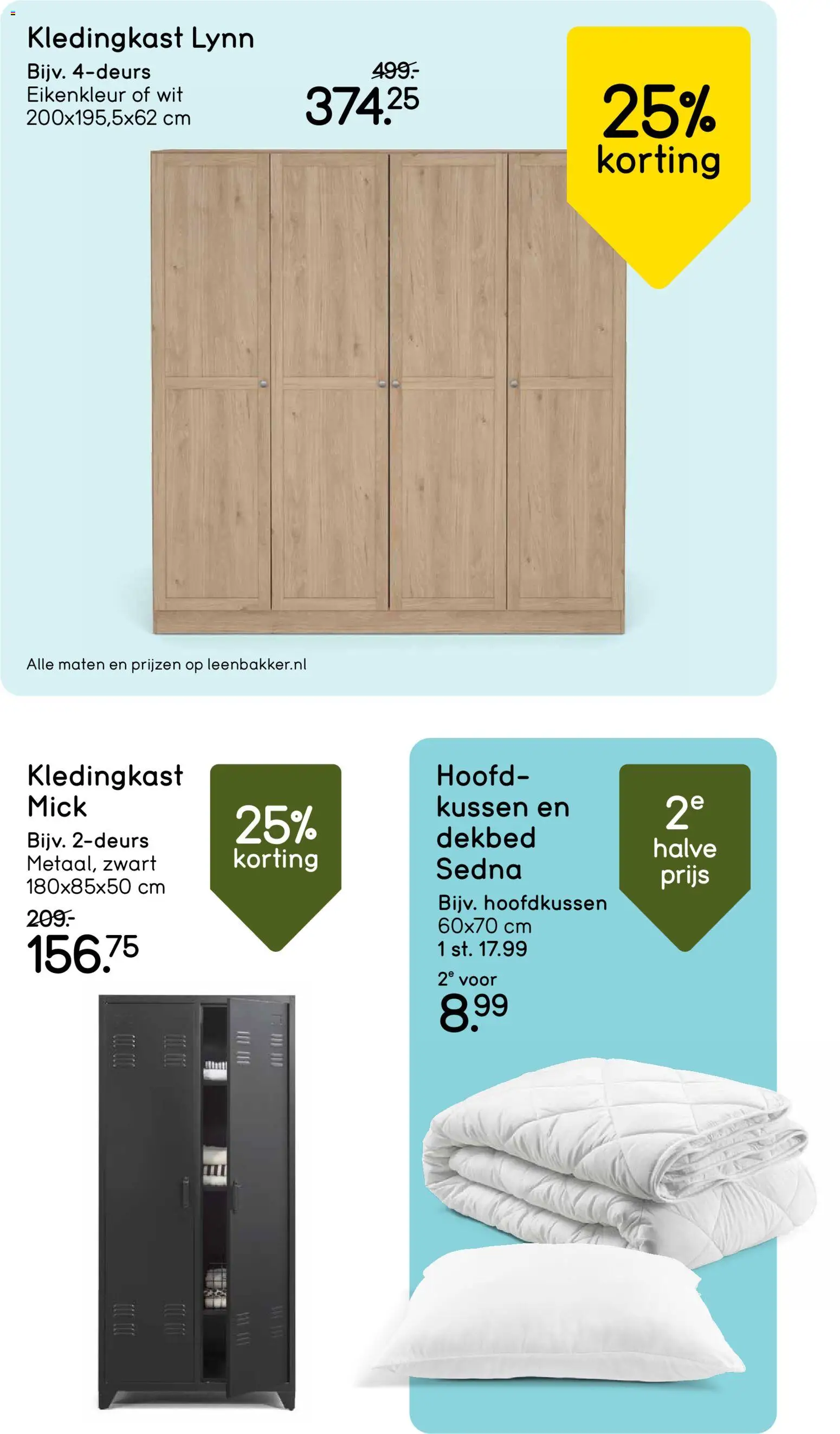 Leen Bakker folder Folder in Nederland