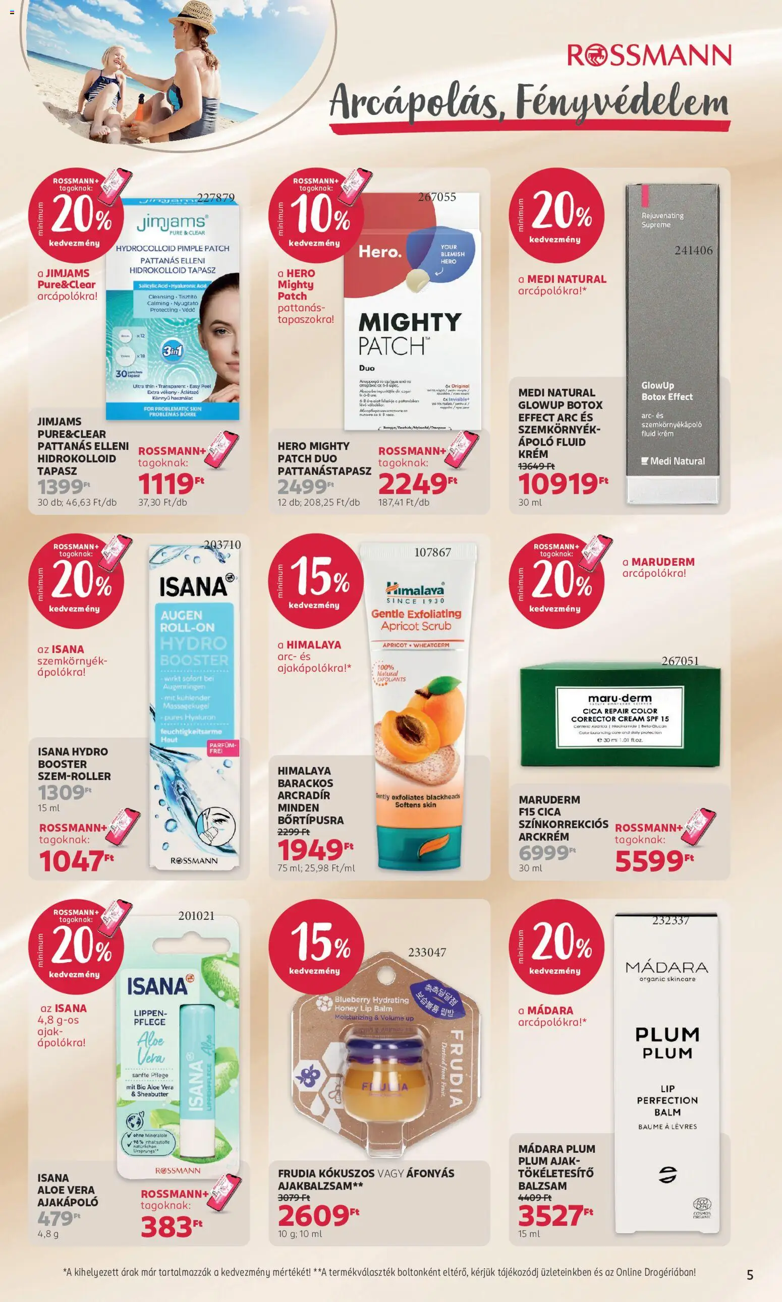 Rossmann Akciós Újság 2026.07.06.-tól/töl - fantasztikus ajánlatokat! 🛍️ | Magyarország