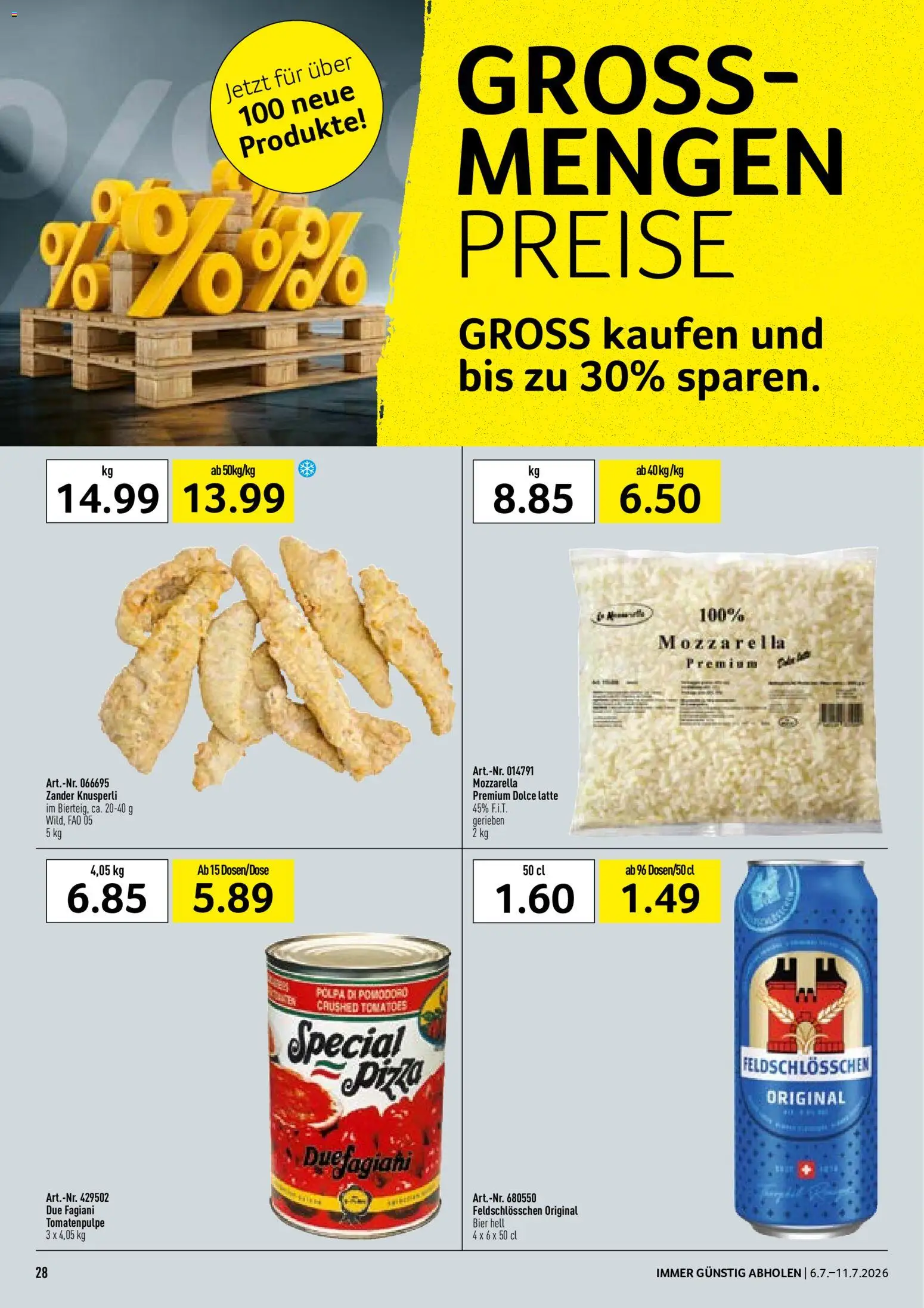 🛍️ Prodega aktionen ab 06.07.2026 » Entdecken Sie exklusive Rabatte und sparen Sie noch heute! 💰 | Schweiz