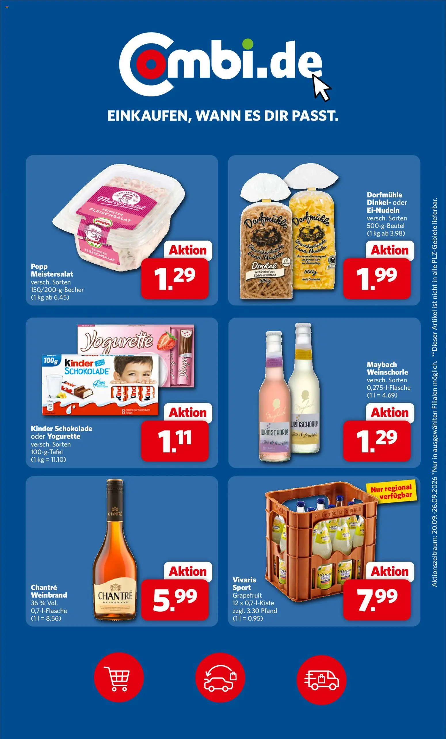 Combi Prospekt Prospekt in Deutschland