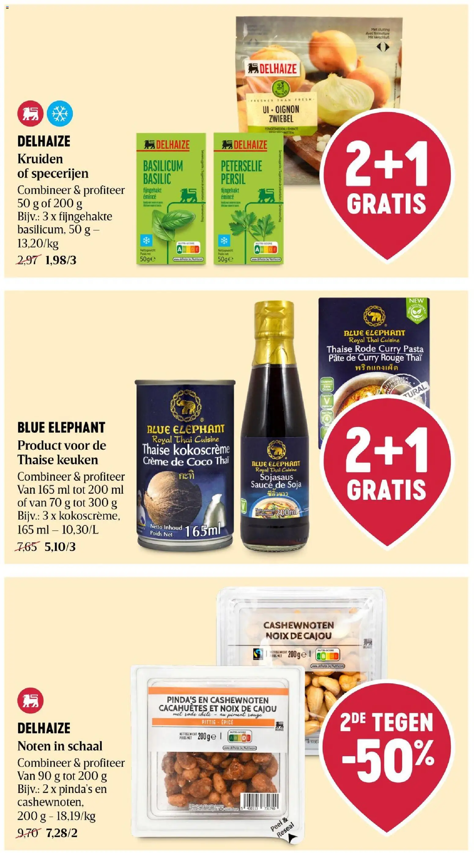 Delhaize folder Folder in België
