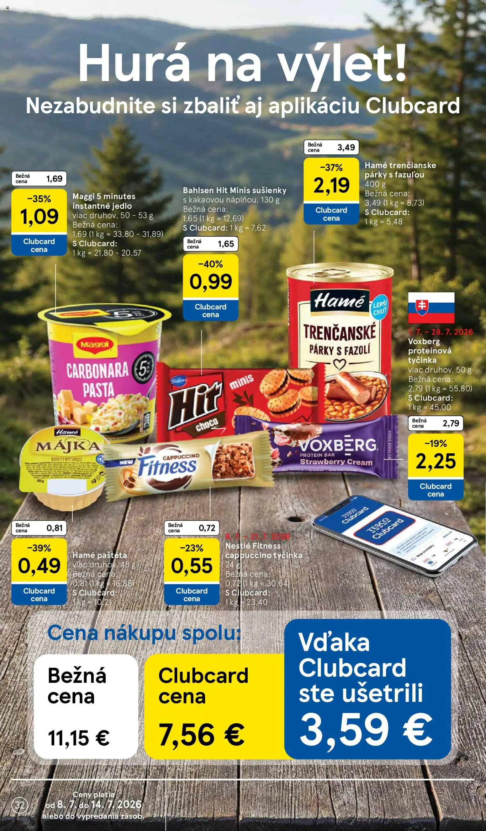 Tesco Hypermarket - leták od 08.07.2026 » Pozrite si limitované zľavy a ušetrite ešte dnes! | Slovensko
