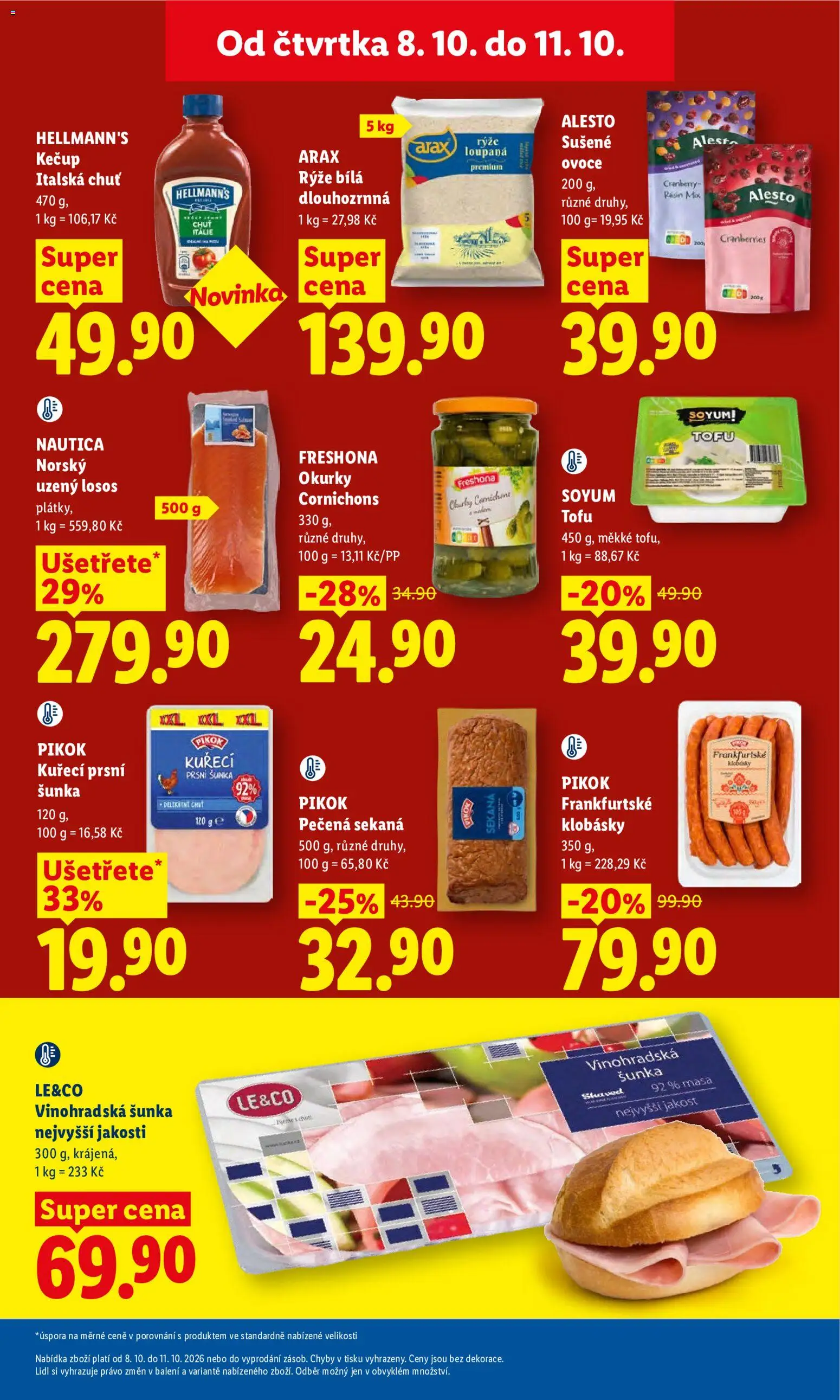 Lidl leták Leták in Česko