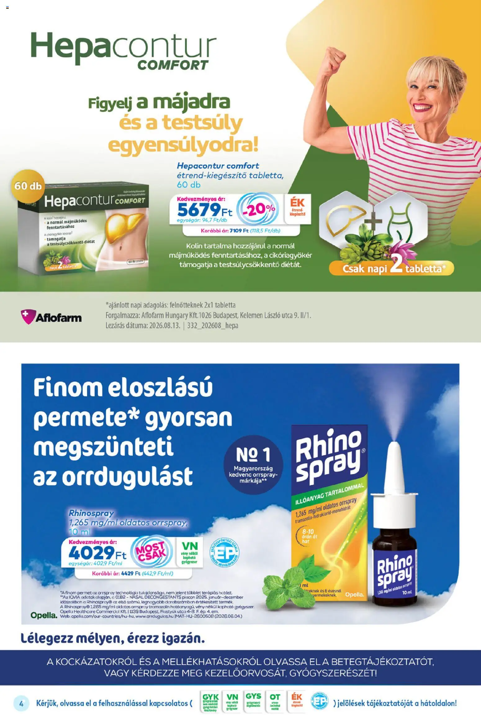 Gyöngy Patikák akciós újság Akciós újság in Magyarország