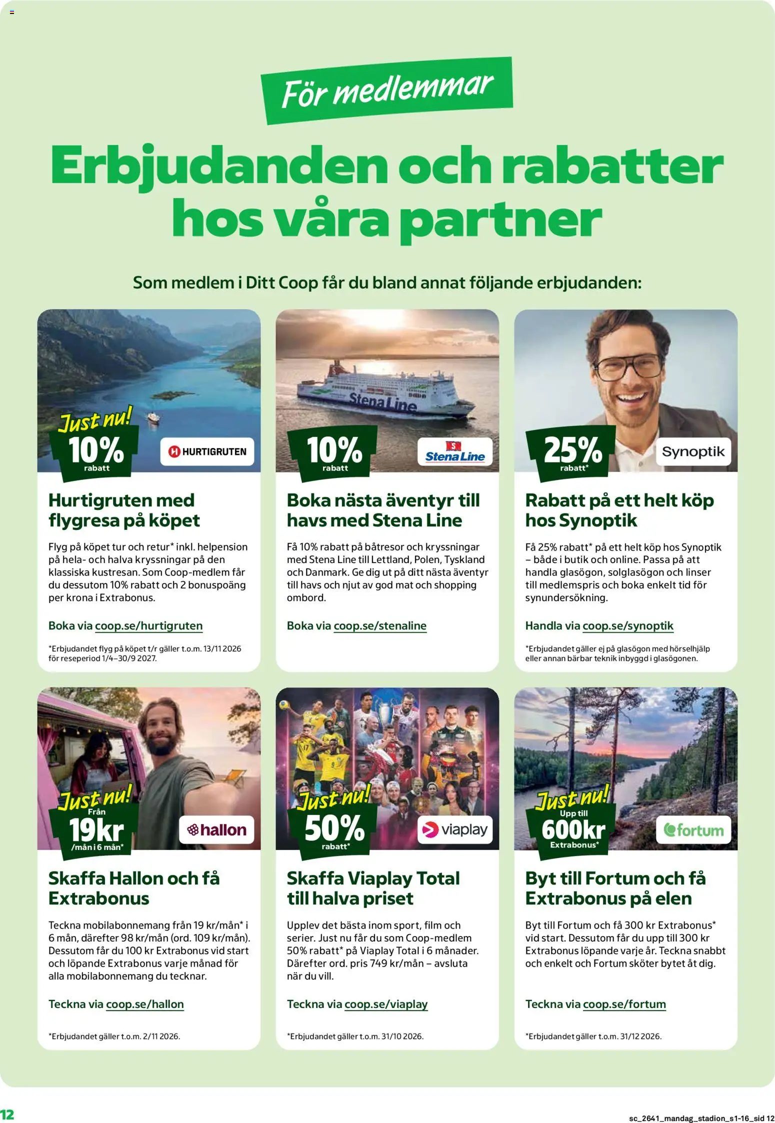 Coop Forum erbjudanden Reklamblad in Sverige
