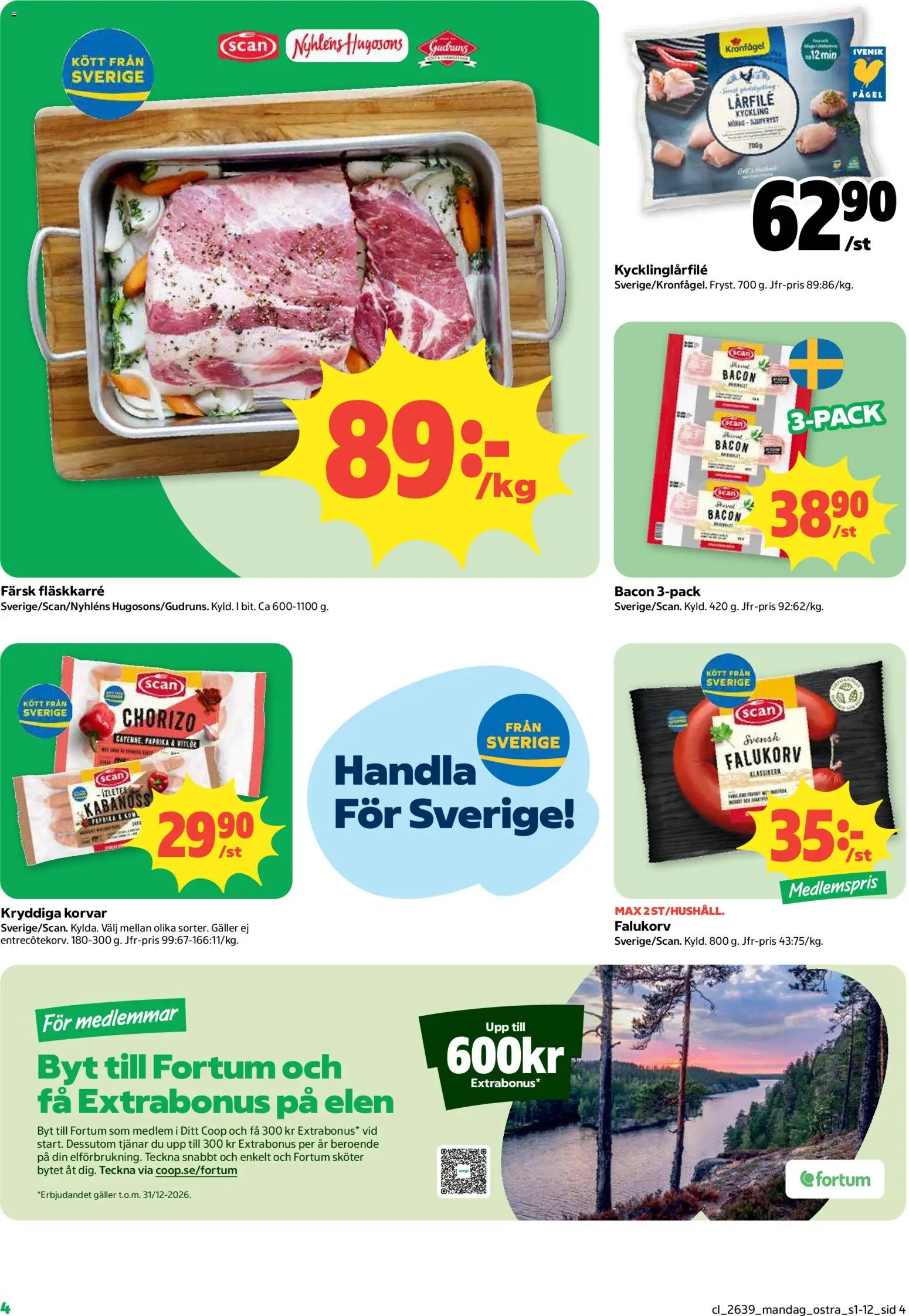 Coop erbjudanden Reklamblad in Sverige