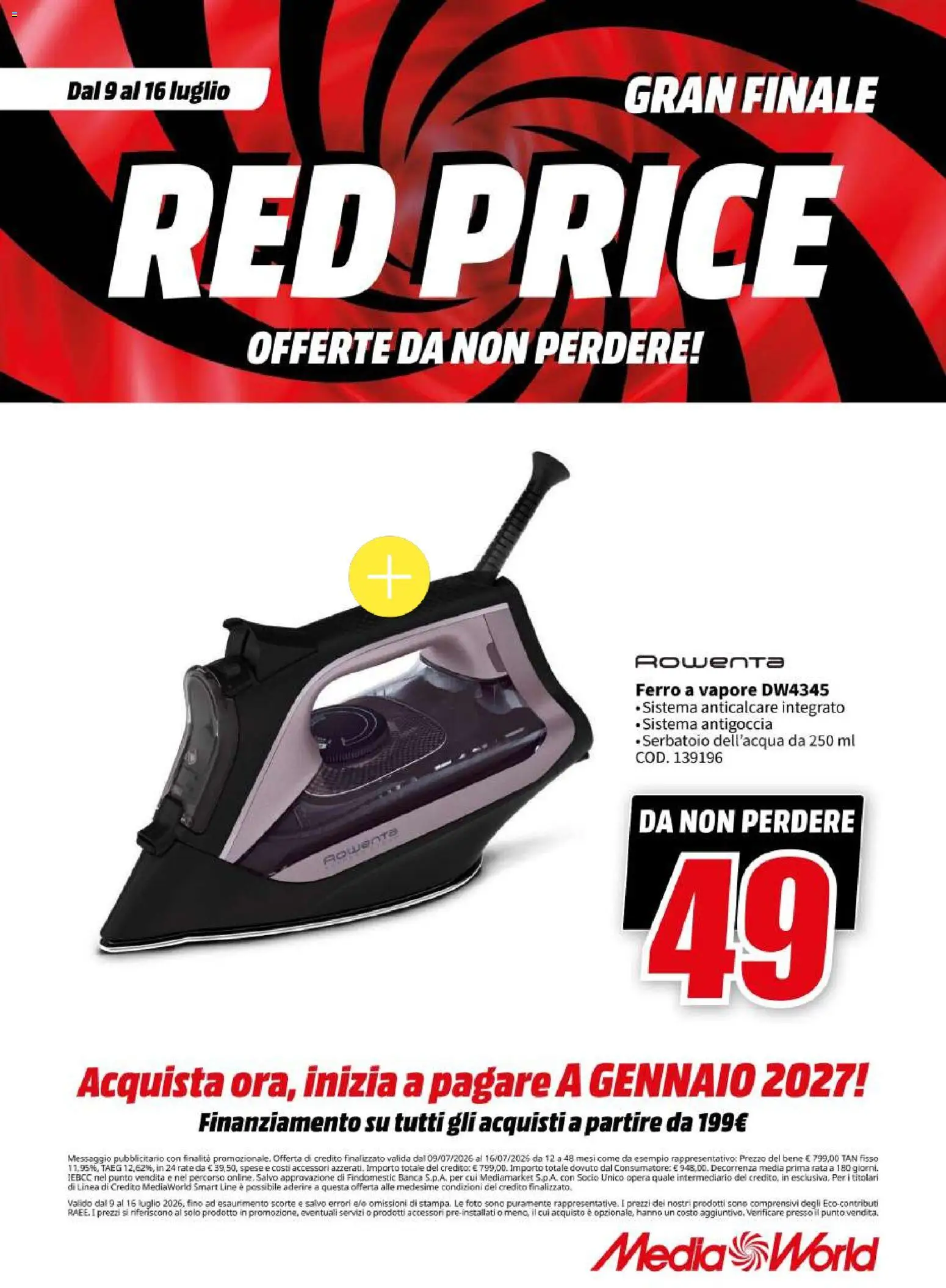 📣 Volantino Media World dal 📅 09/07/2026 - Scopri le offerte ora!🔥 | Italy