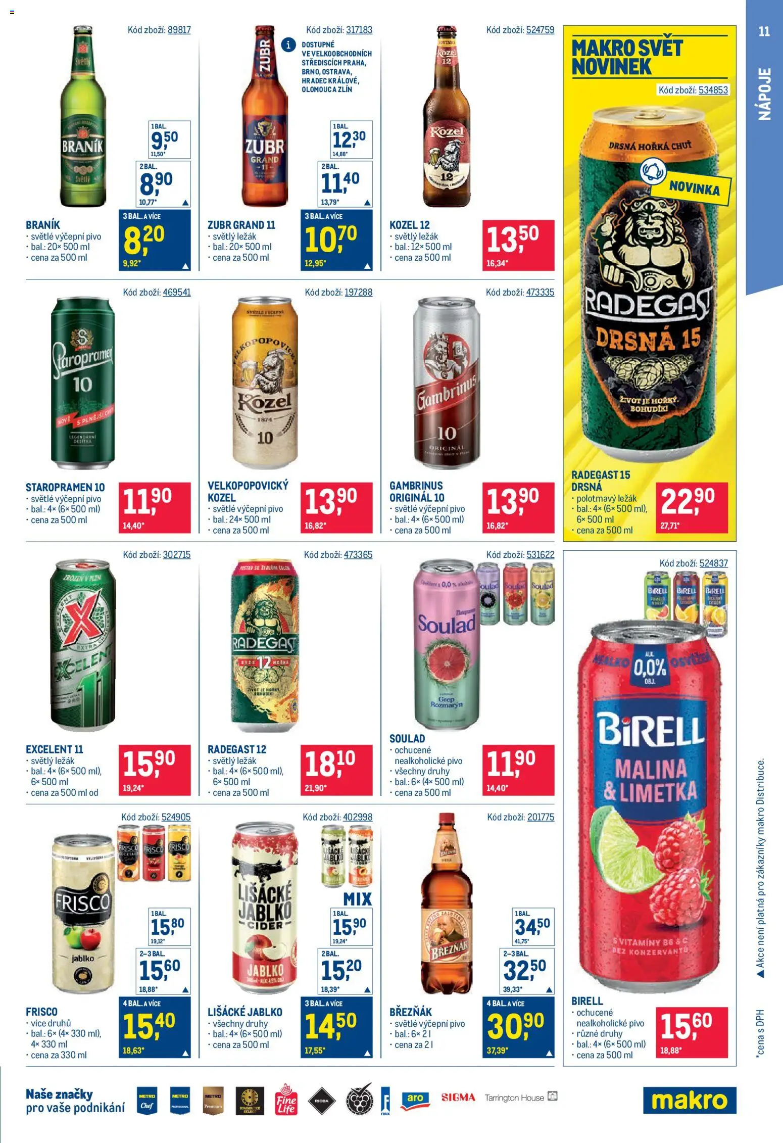 Makro leták - Maloobchod Leták in Česko