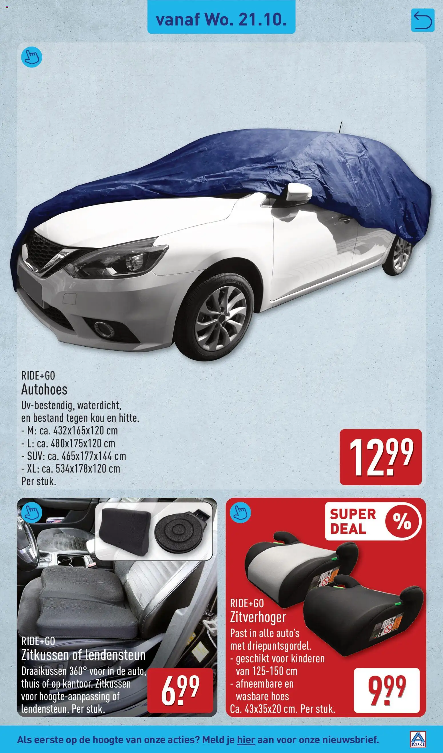 Aldi folder Folder in Nederland