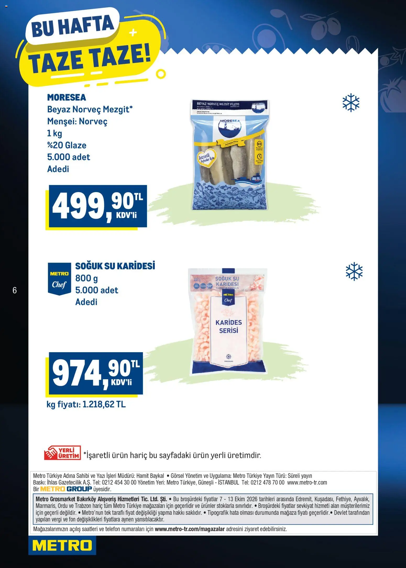 Metro Katalog Katalog in Türkiye