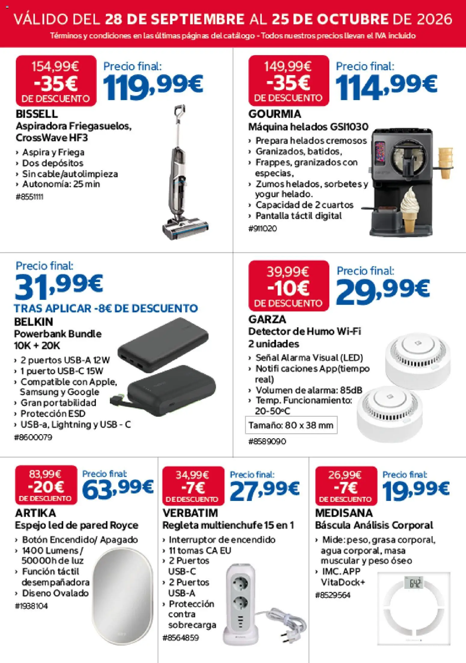 Costco catálogo Folleto in España