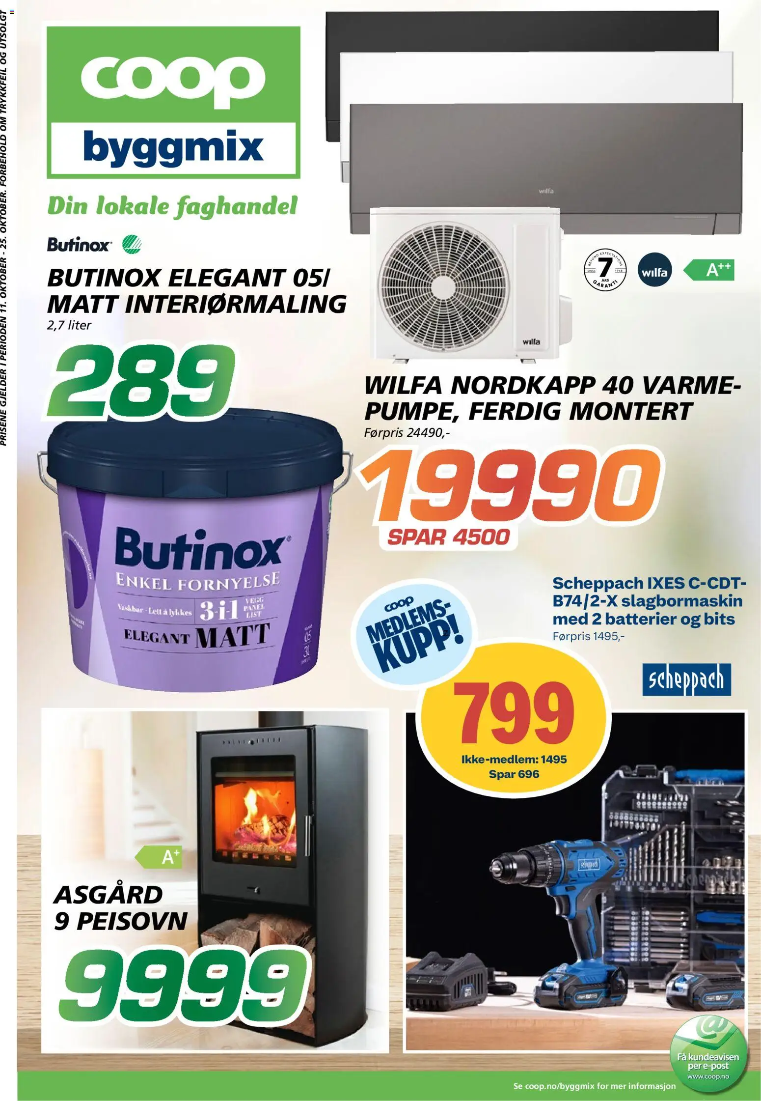 Coop Byggmix kundeavis Kundeavis in Norge