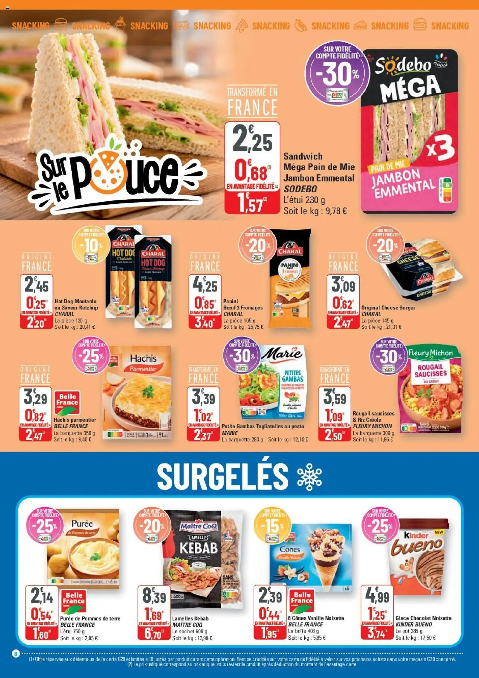 G20 Supermarchés catalogue Catalogue in France
