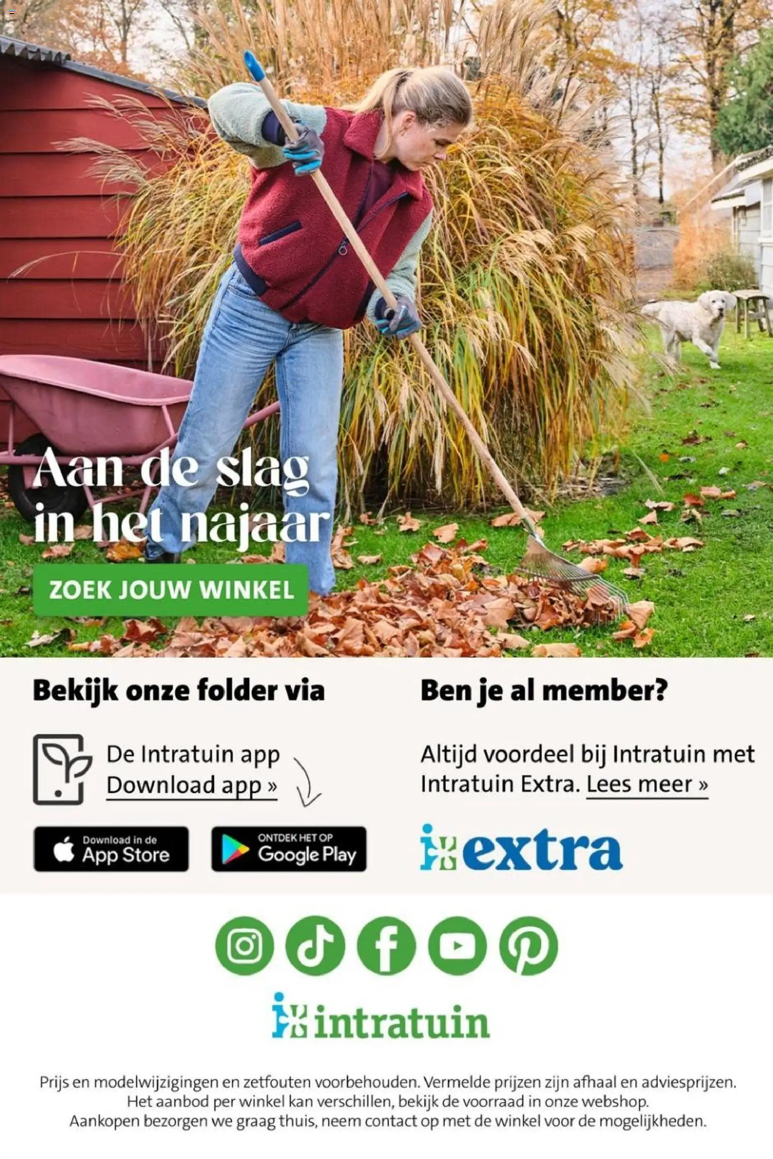 Intratuin - Herfst Sale Folder in Nederland