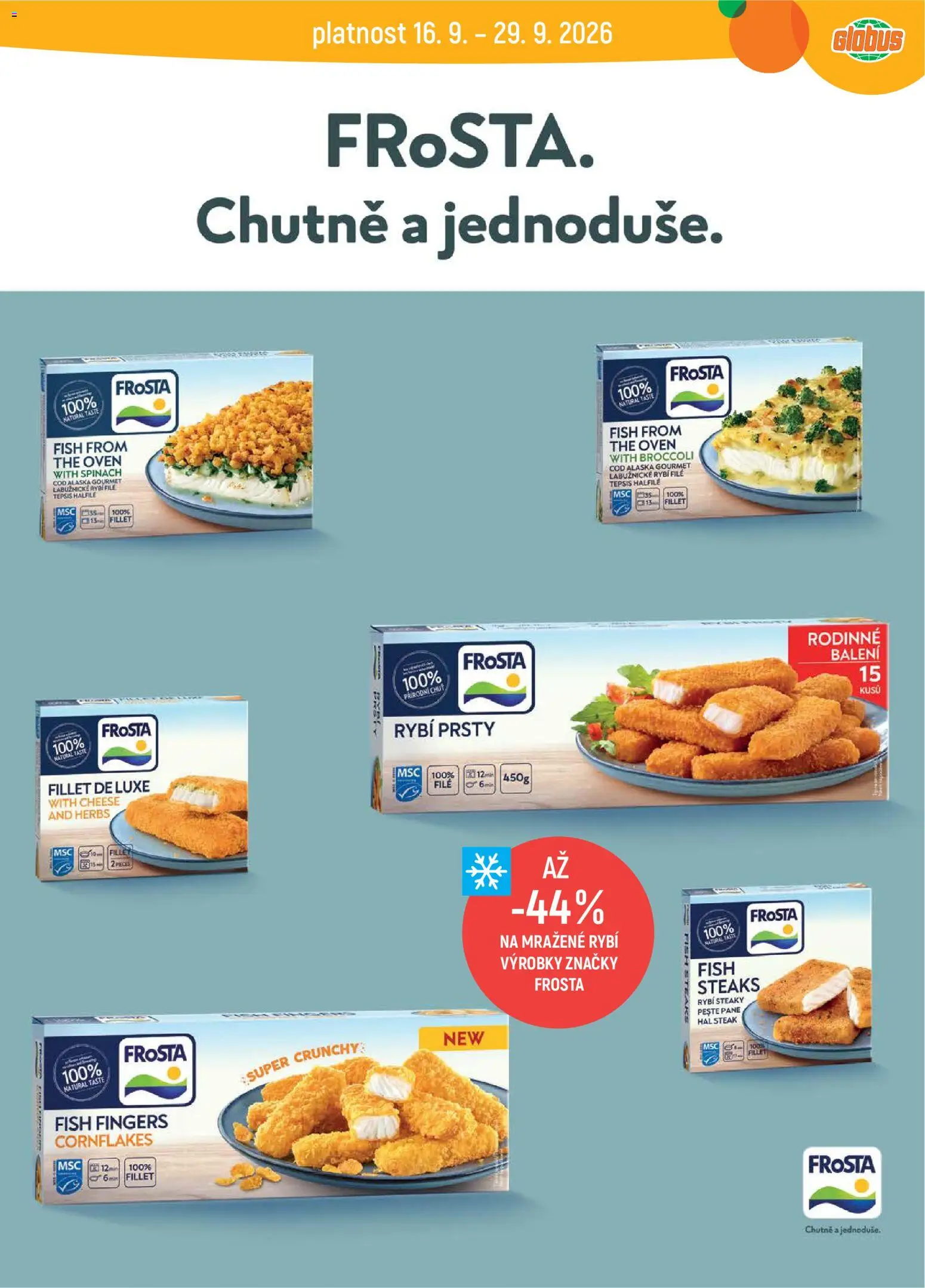 Globus leták Leták in Česko