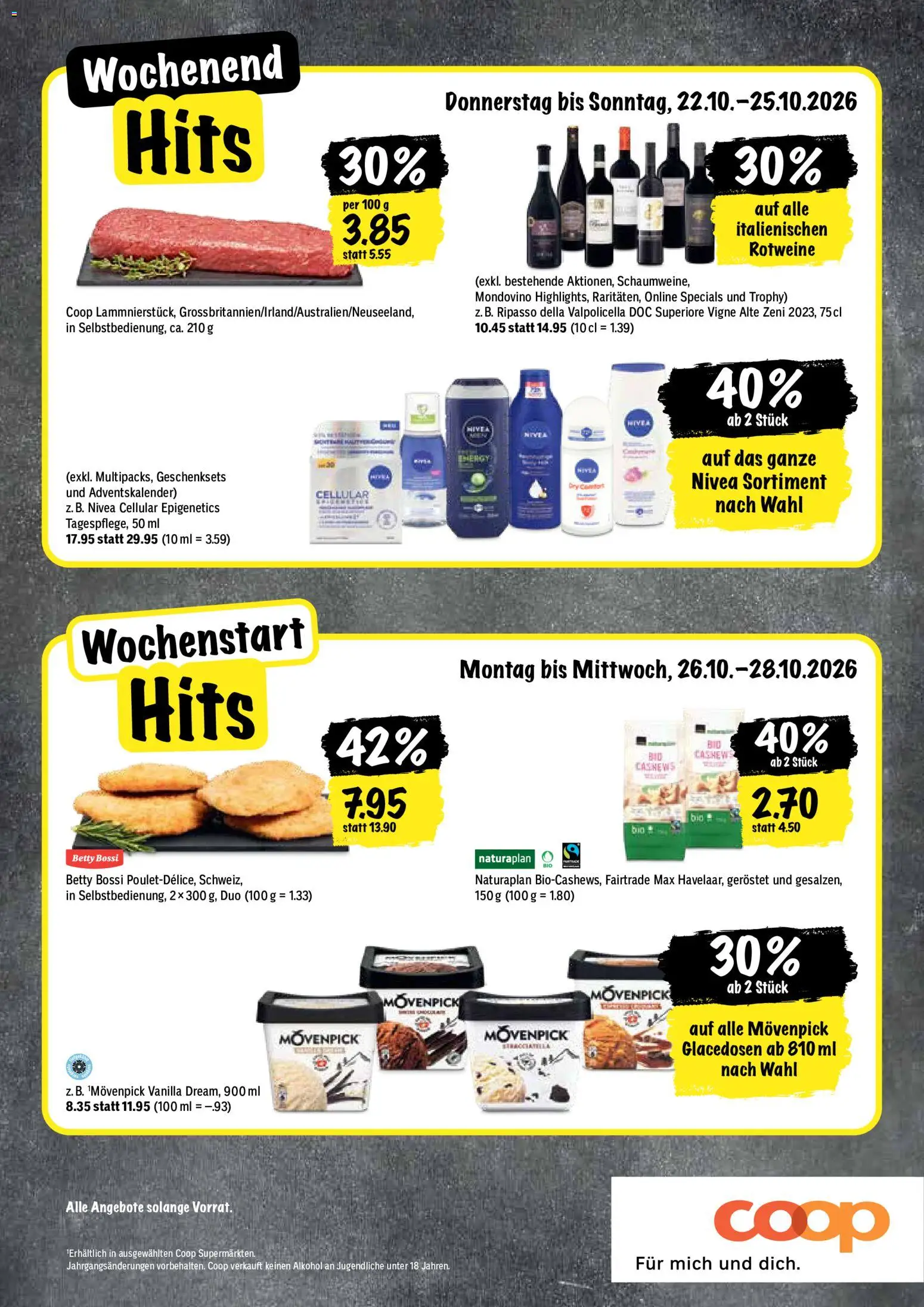 Coop aktionen Prospekt in Schweiz