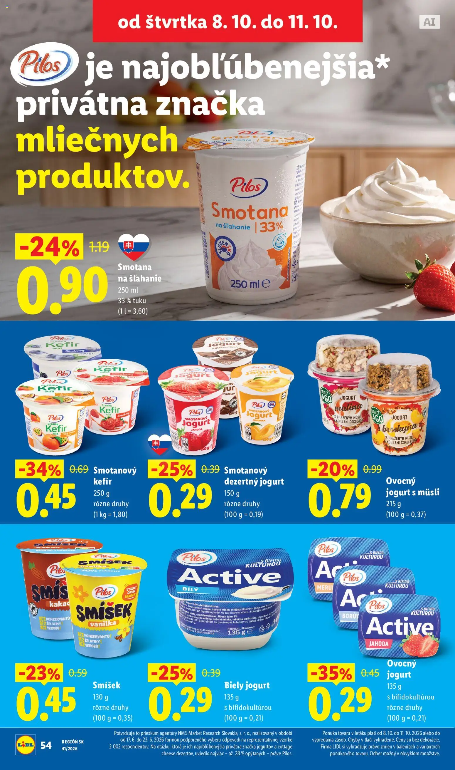 Lidl leták Leták in Slovensko