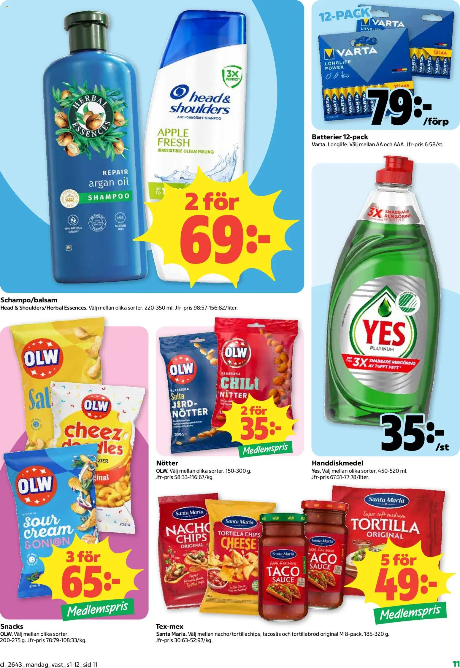 Coop erbjudanden Reklamblad in Sverige