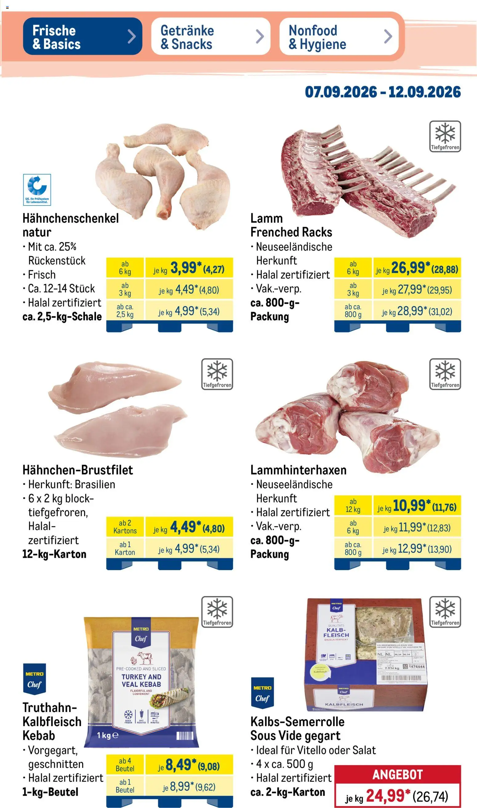 Metro Prospekt Prospekt in Deutschland