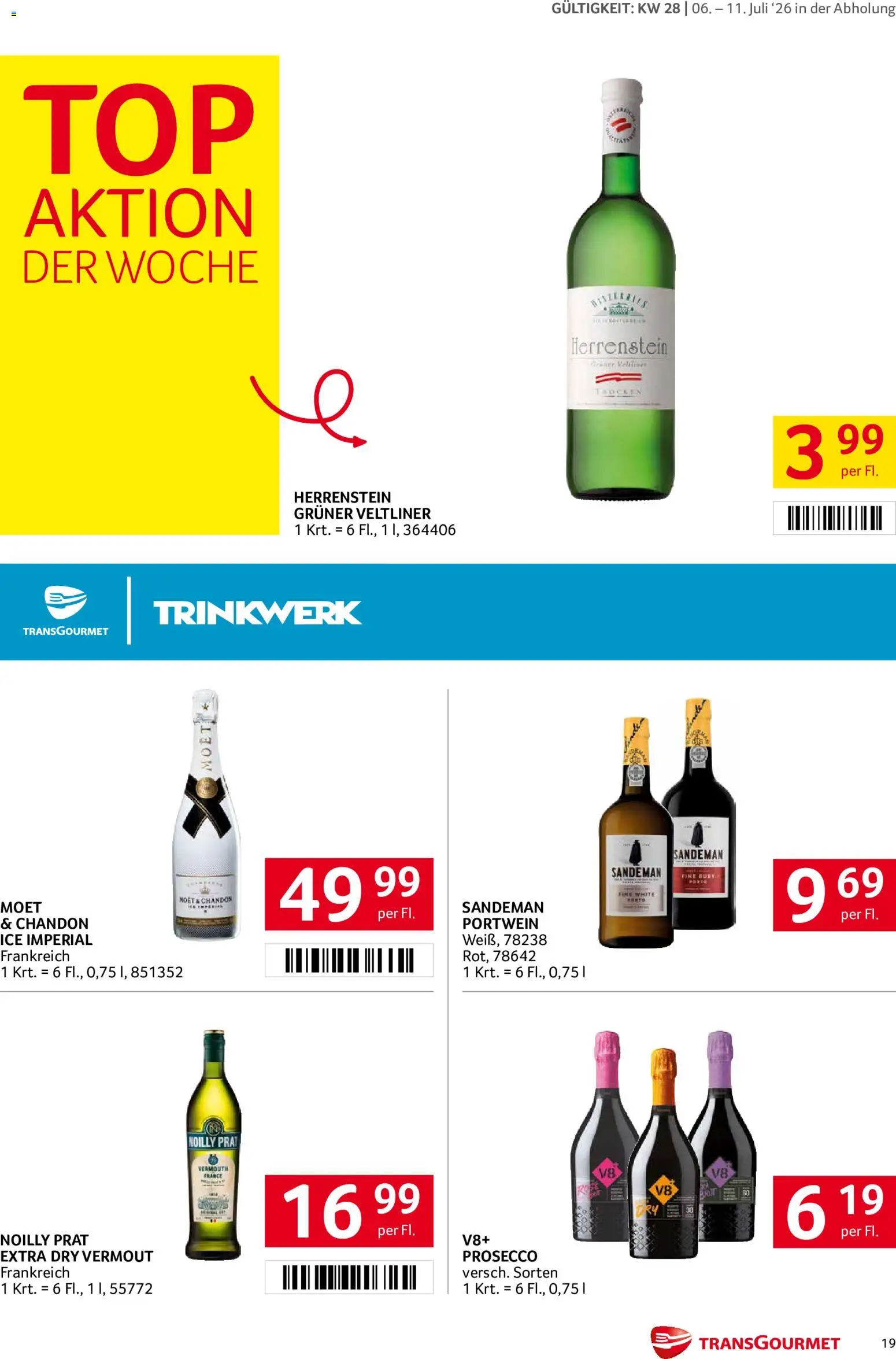 Die besten Angebote | Transgourmet Flugblatt ab 06.07.2026 | - Jetzt stöbern! | Österreich