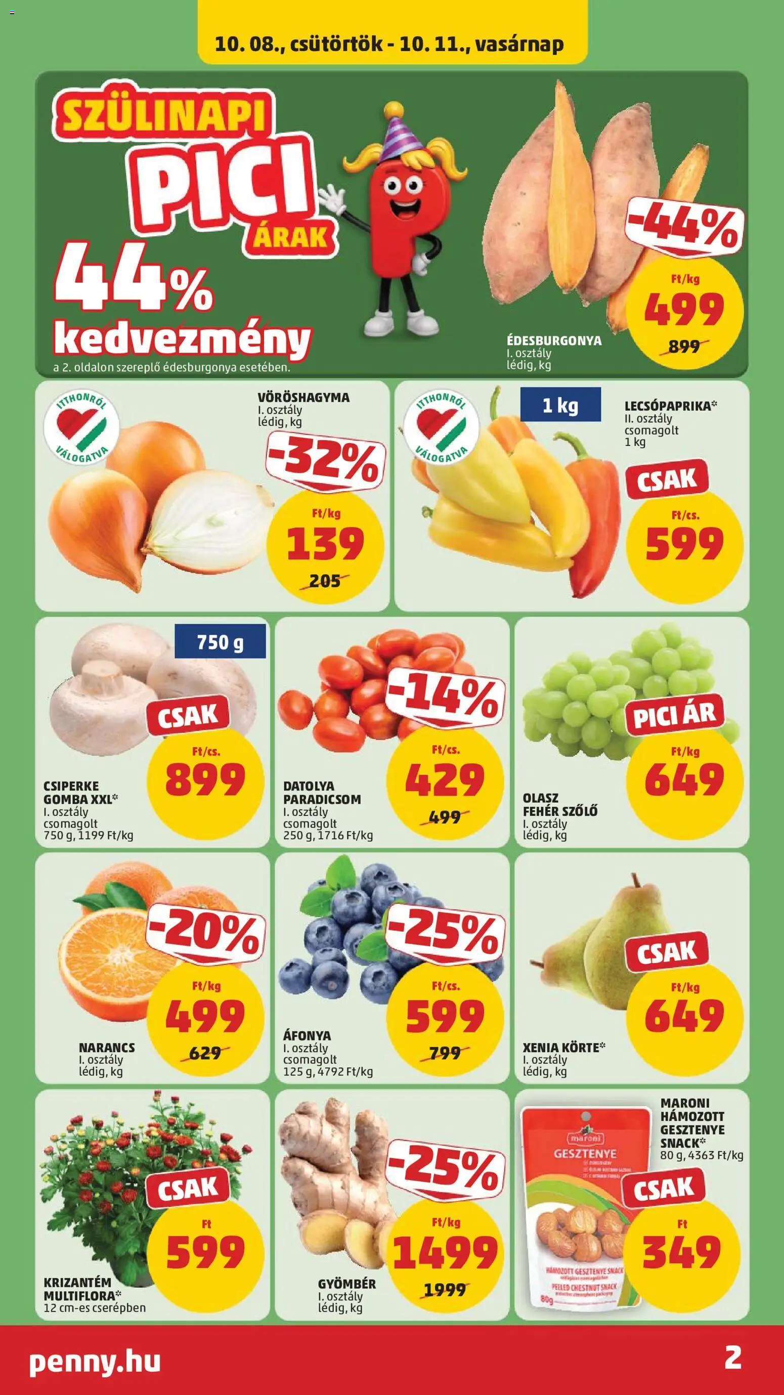 PENNY akciós újság Akciós újság in Magyarország